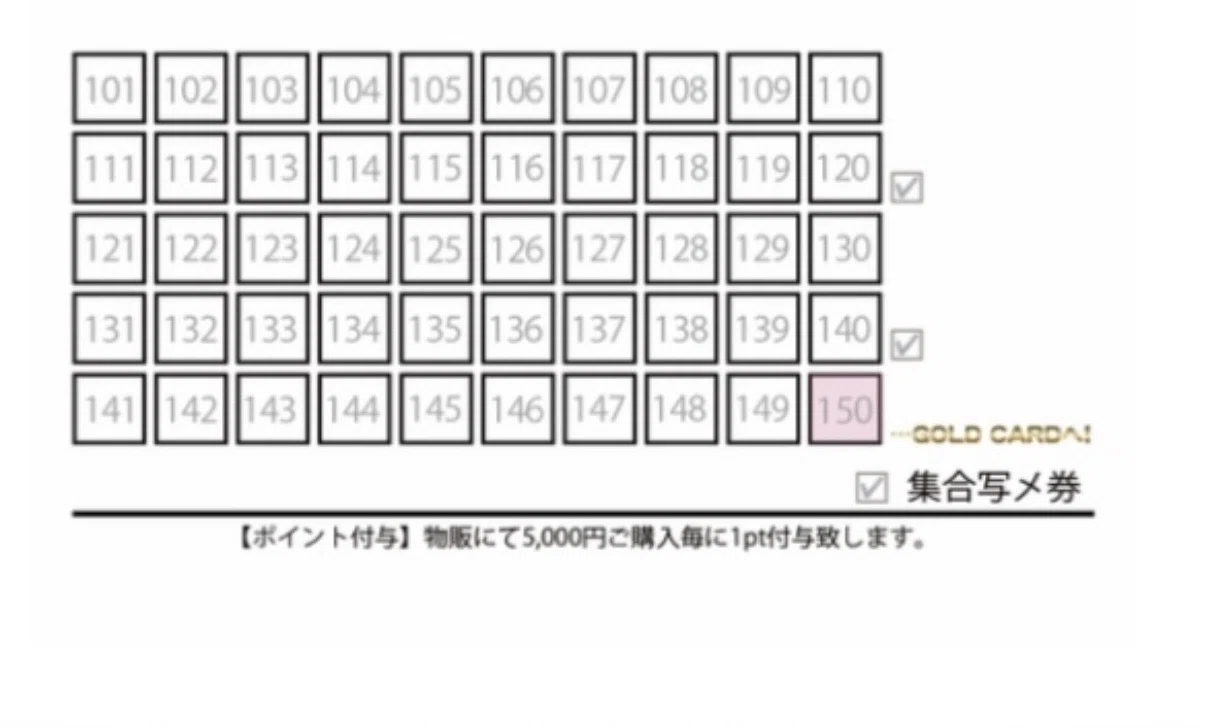 ポイントカードについて】｜éclatcia