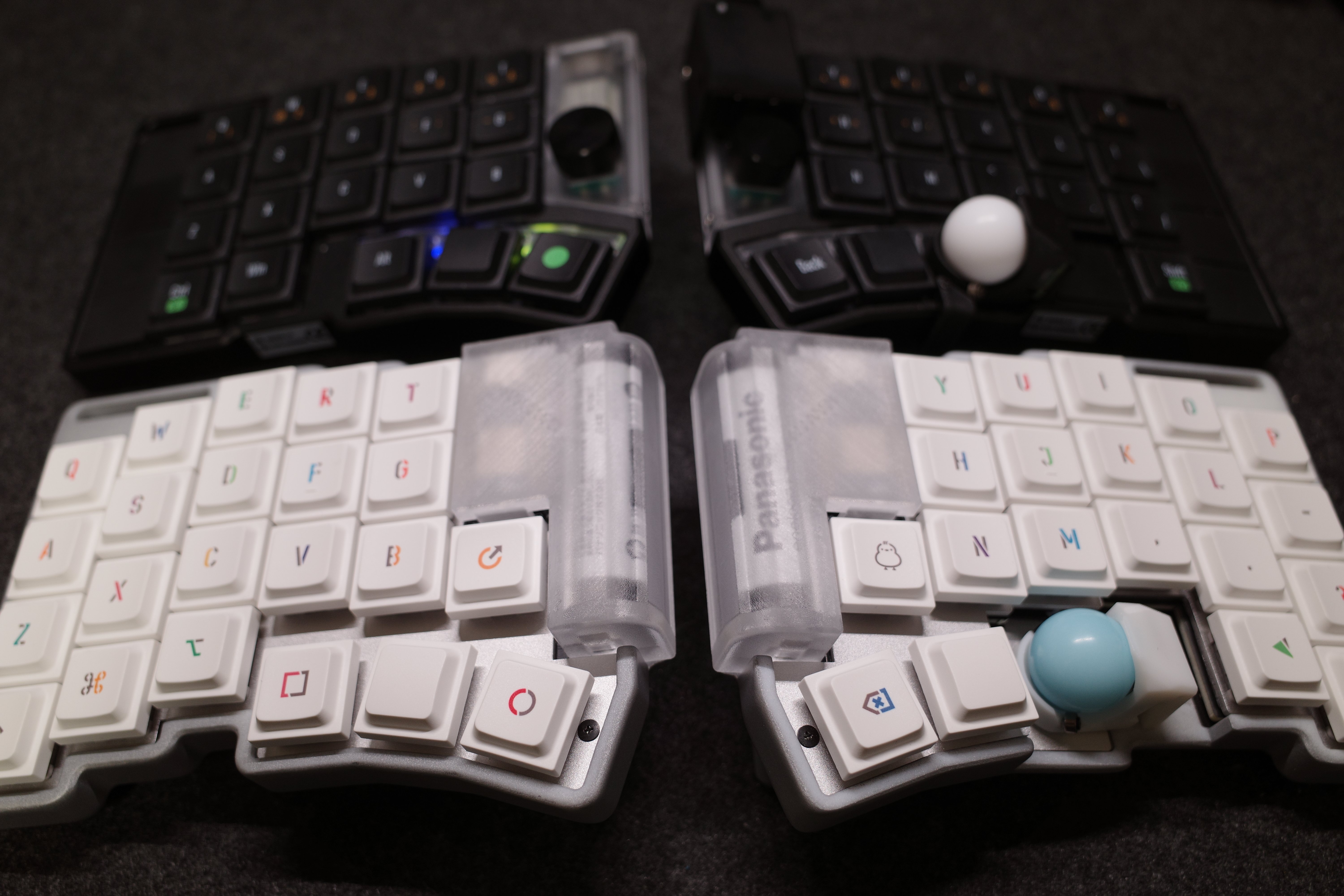 狭ピッチでもレジェンド付きキーキャップを使いたい！｜おぐ