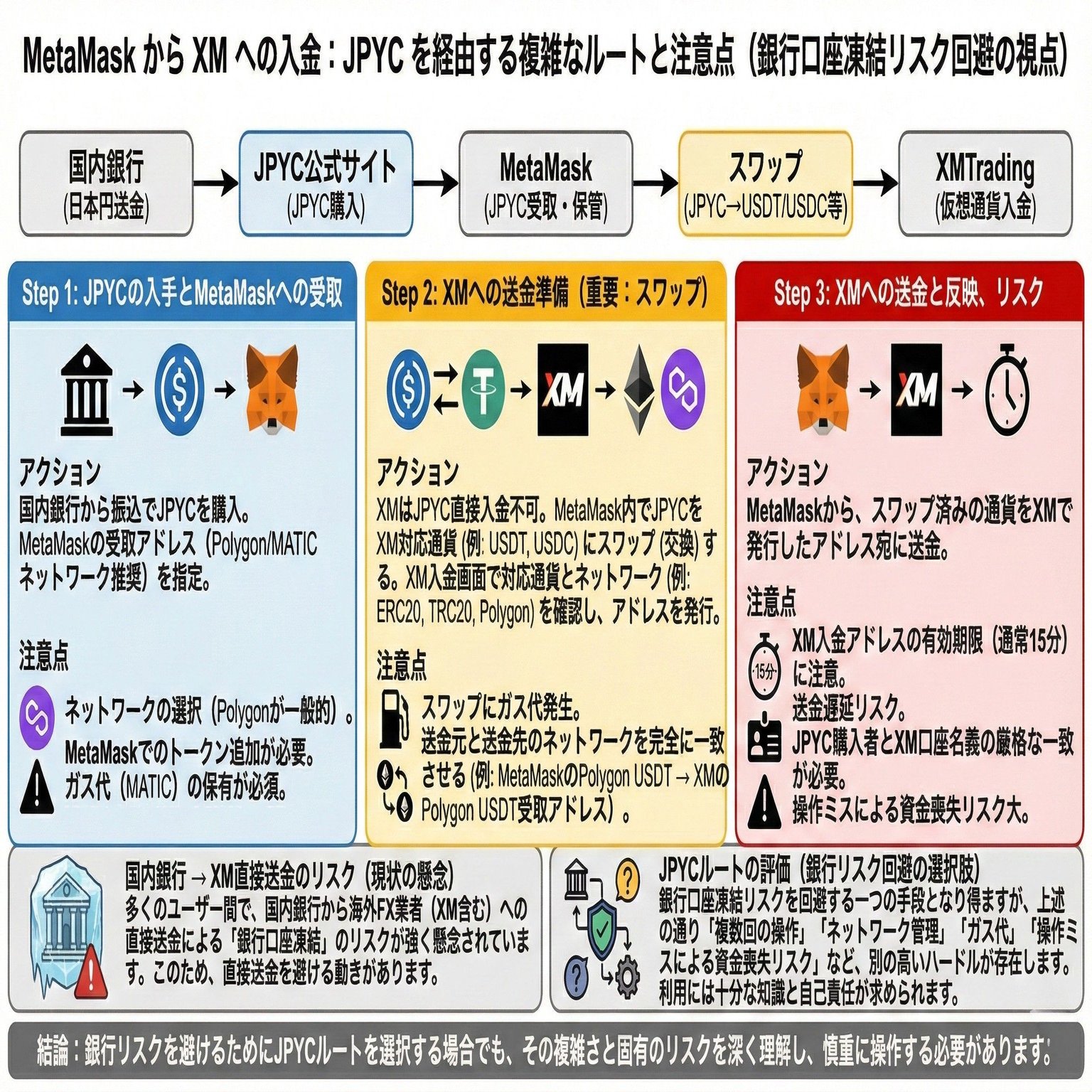 XMに入金する具体的なプロセス｜clear｜Information Editor
