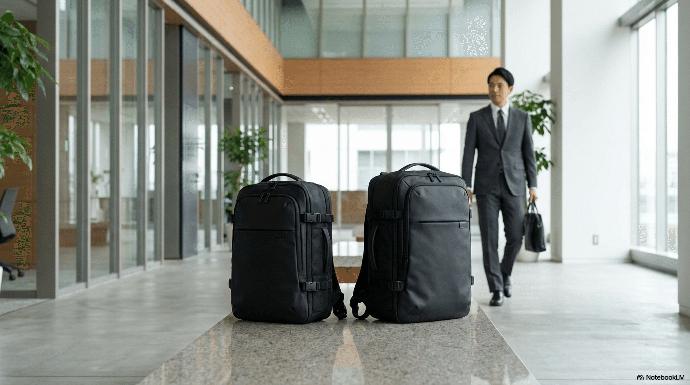 モンベル トライパック 30 45 比較！出張と通勤を1つにまとめるサイズ