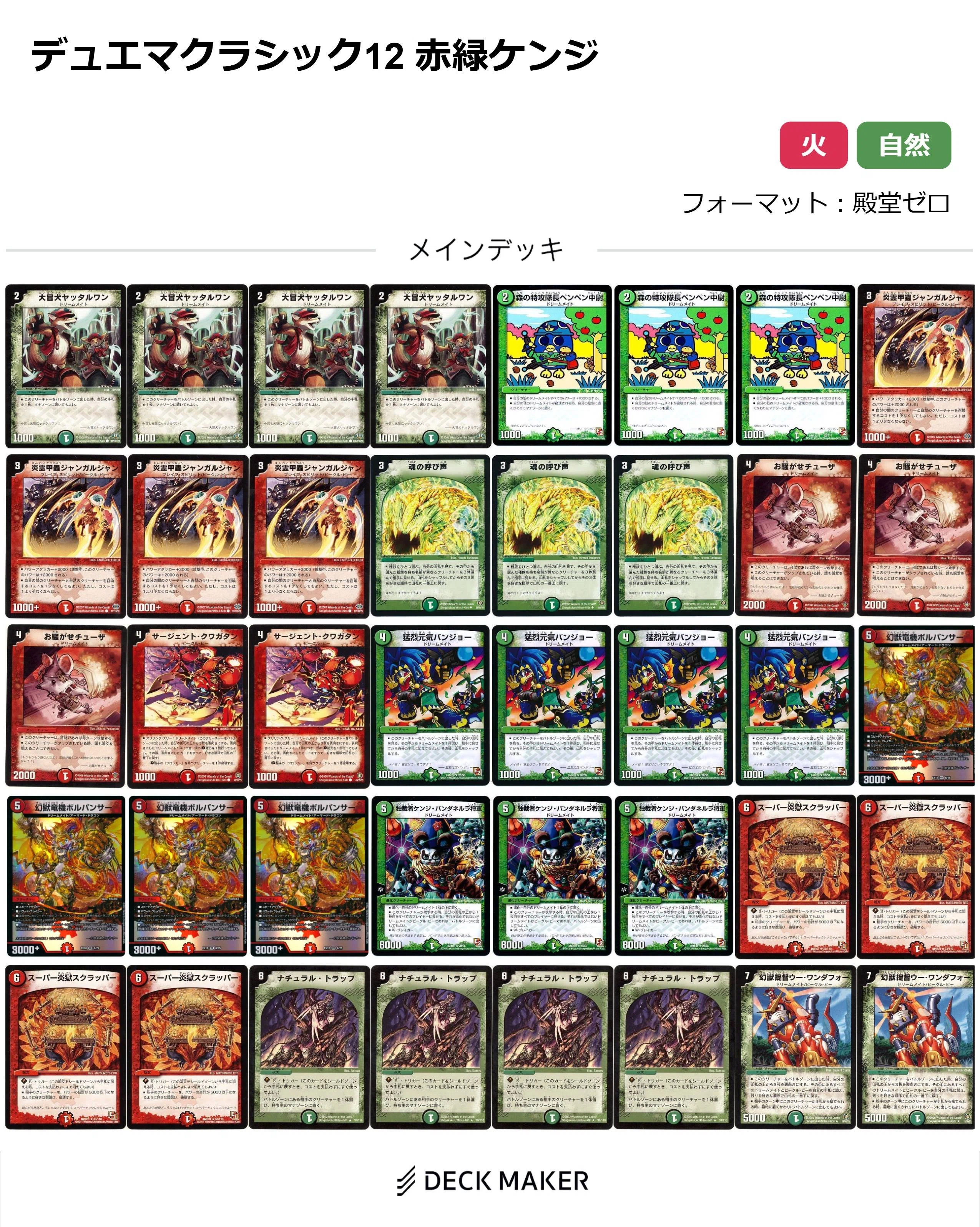 Duel Masters Classic 12 Deck Storage (Includes Rule Updates)｜みきひこ