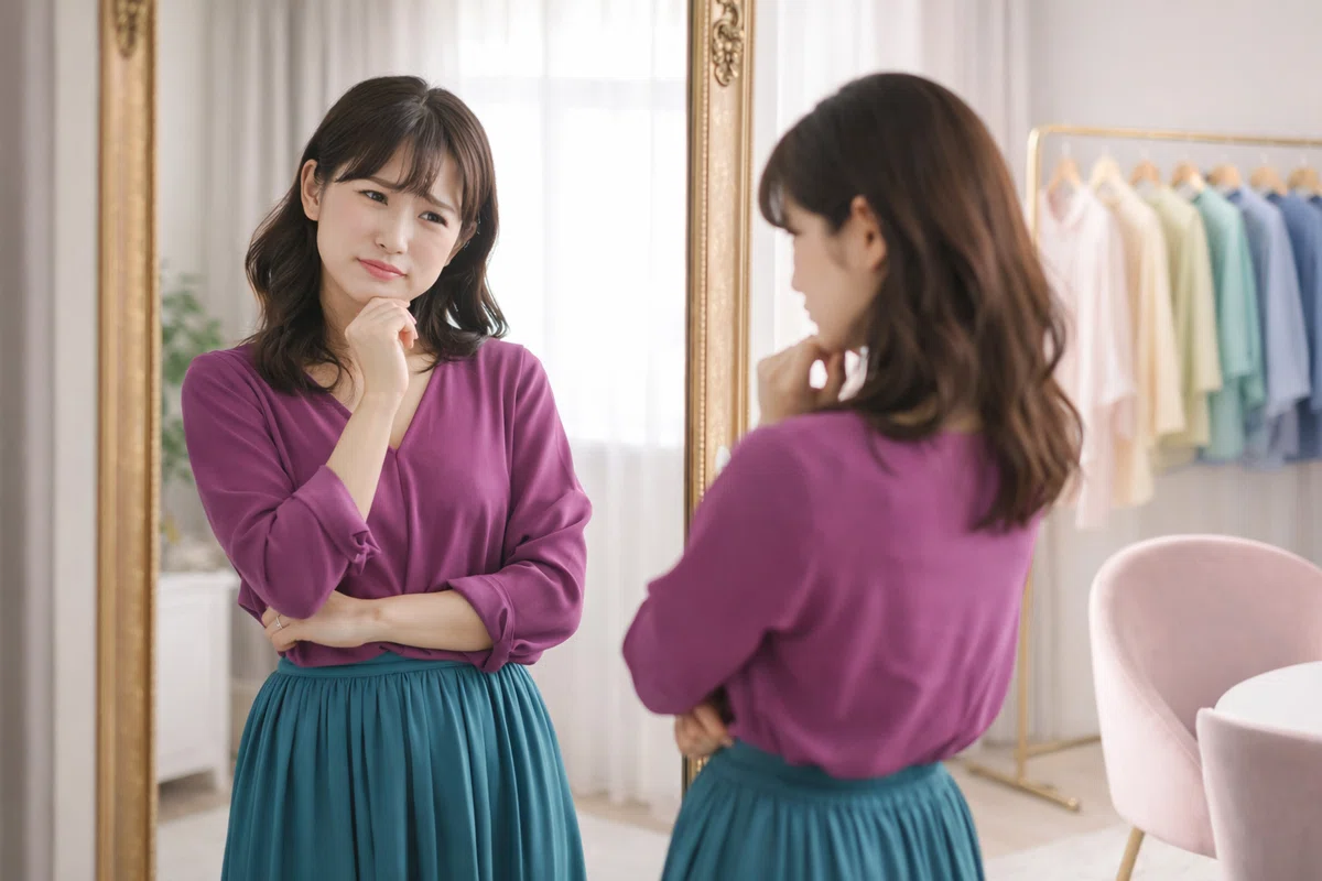 わたしが憧れた色の話〜“似合う”を知ることは最大の武器だった〜|わたし色日和