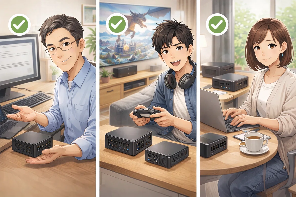 ミニPCを買っていい人:この条件なら“最高の相棒”になる