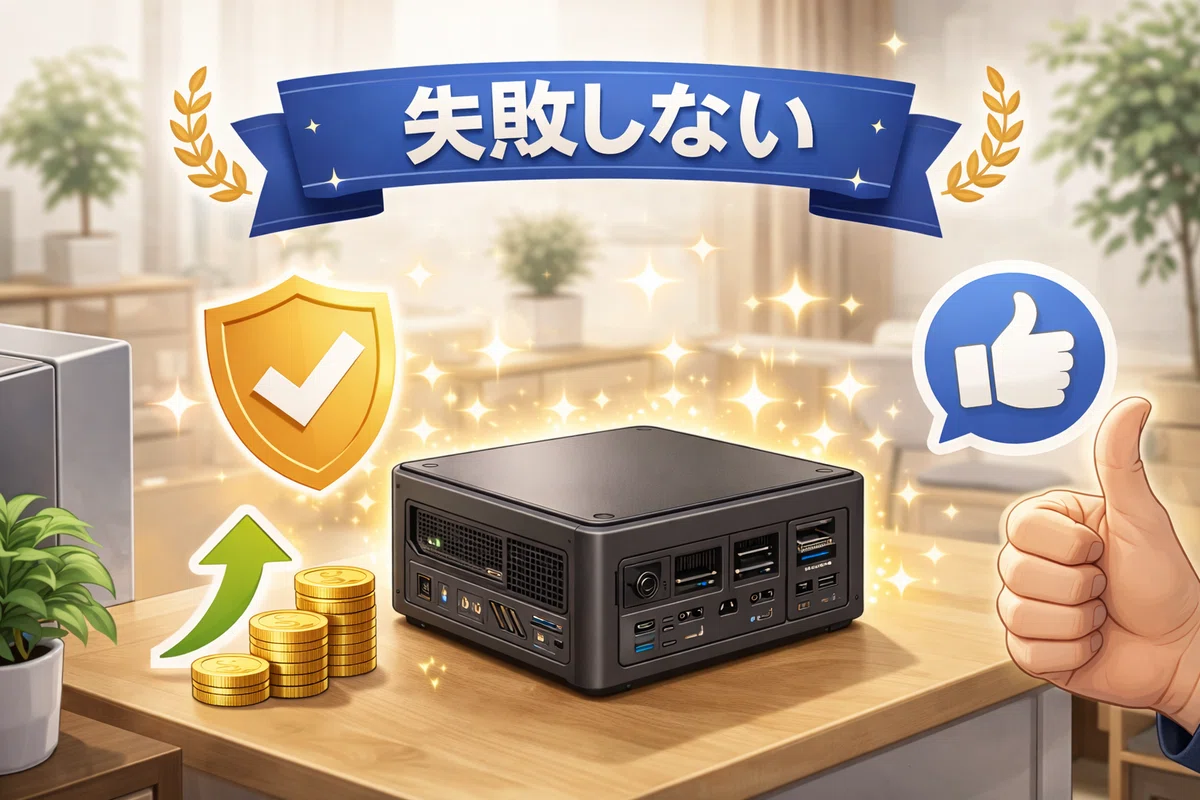 失敗しないミニPCの選び方:最短で後悔を潰すチェックリスト