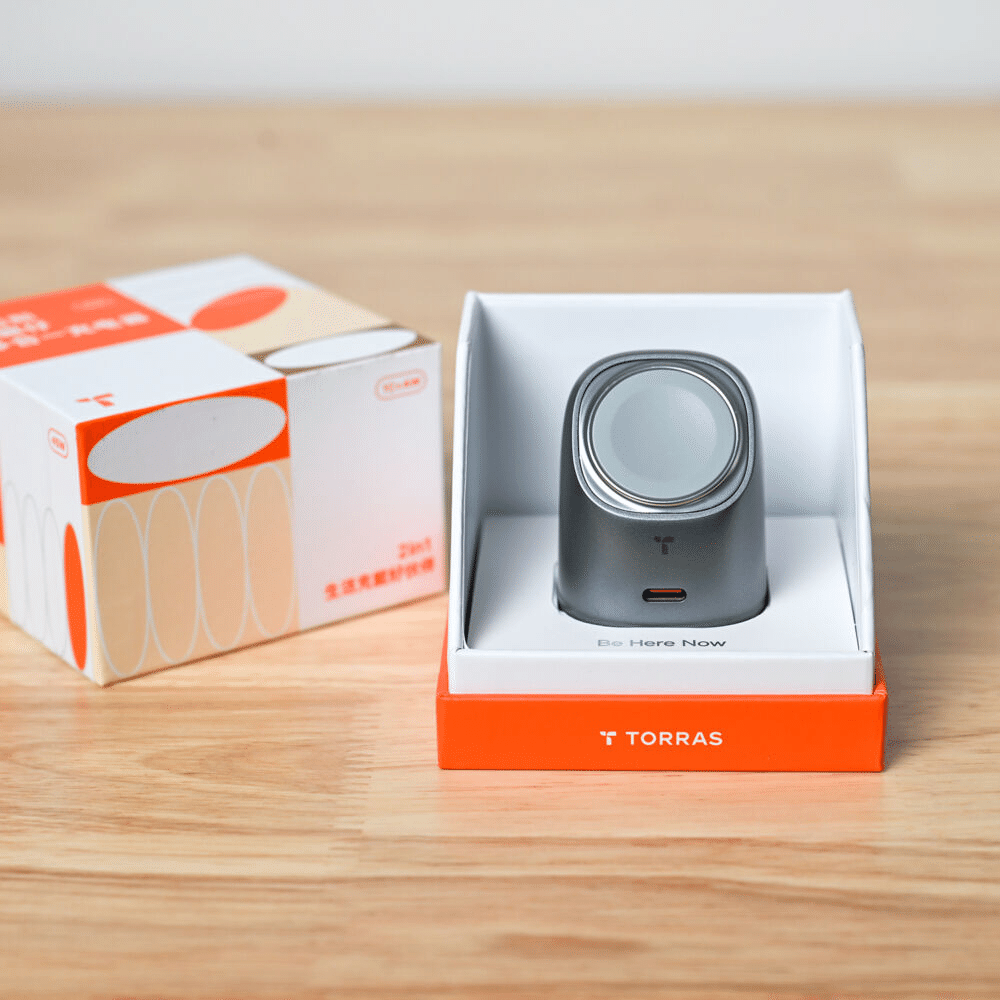 TORRAS Flasheyeをレビュー！Apple Watchとスマホがこれ1つで