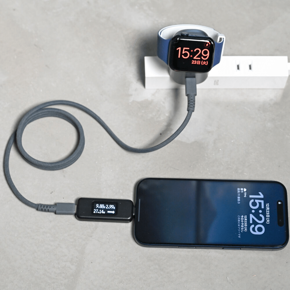 TORRAS Flasheyeをレビュー！Apple Watchとスマホがこれ1つで