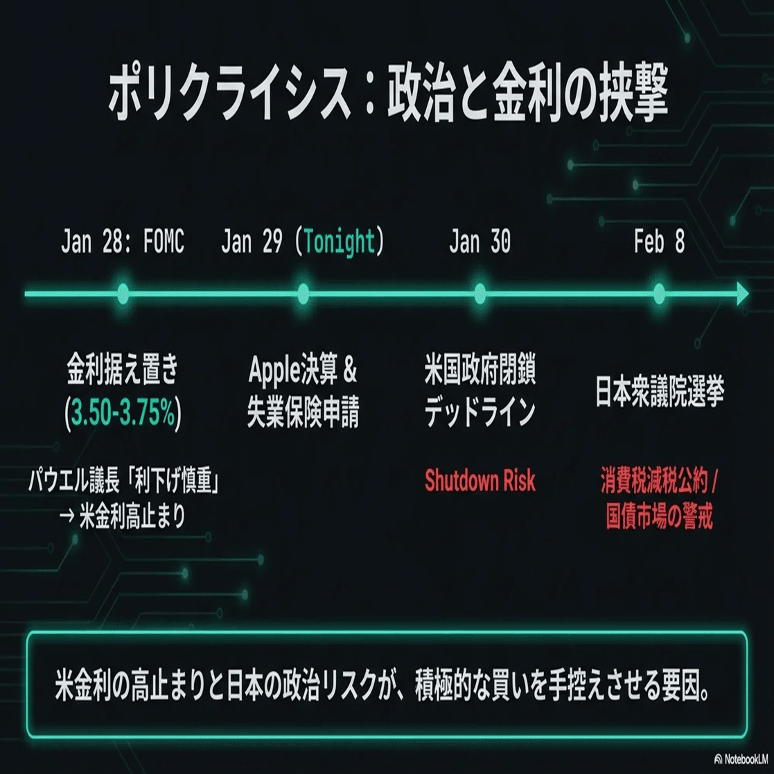 2026年1月29日】本日の株式市場：「アドバンテス好決算で奮闘も、半導体全体には売り仕掛け（SQ思惑かも、TOPIXは少し安心感が広がる）」｜Desk  Research Design