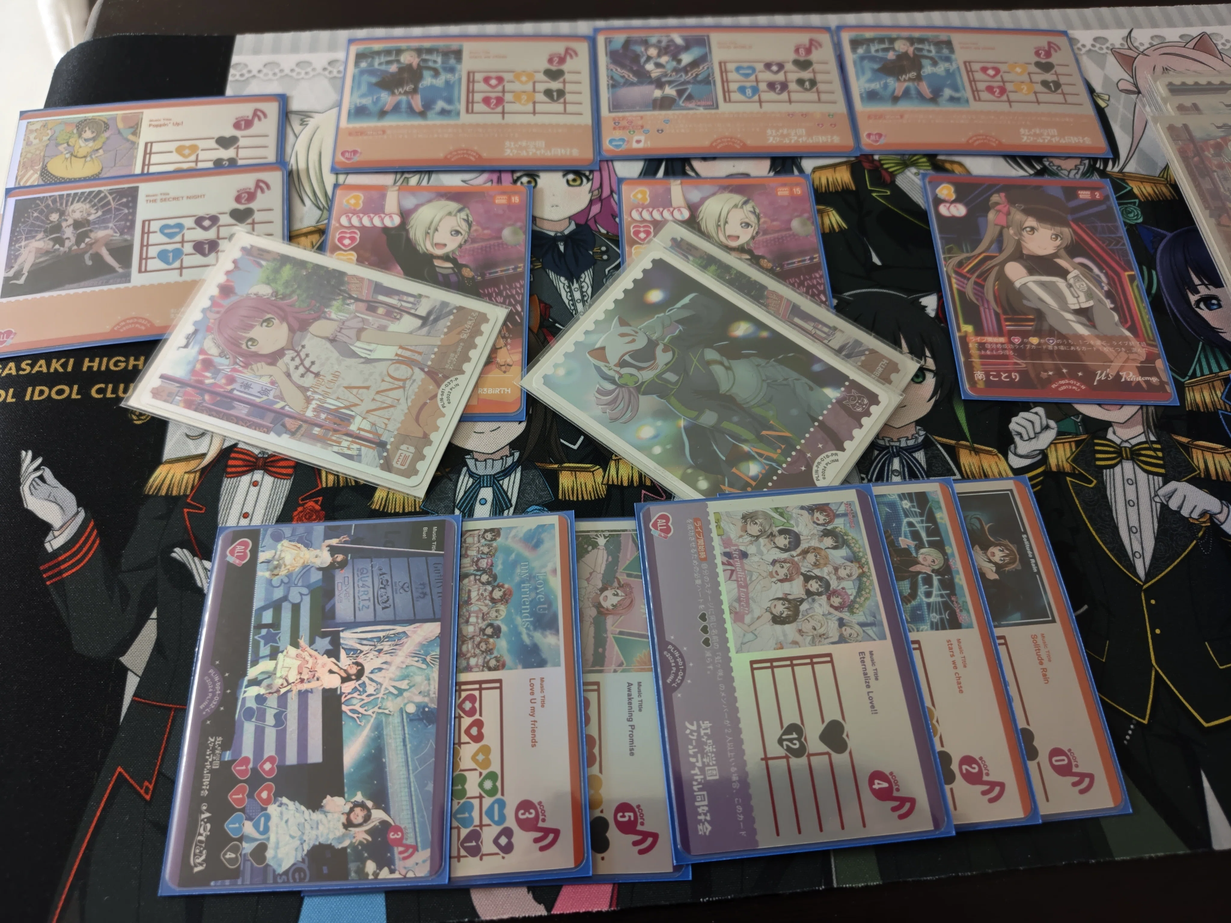 ラブカ　青軸　デッキパーツ ラブカ】青軸 stars we chaseデッキ（カジュアルデッキ）【4t10点