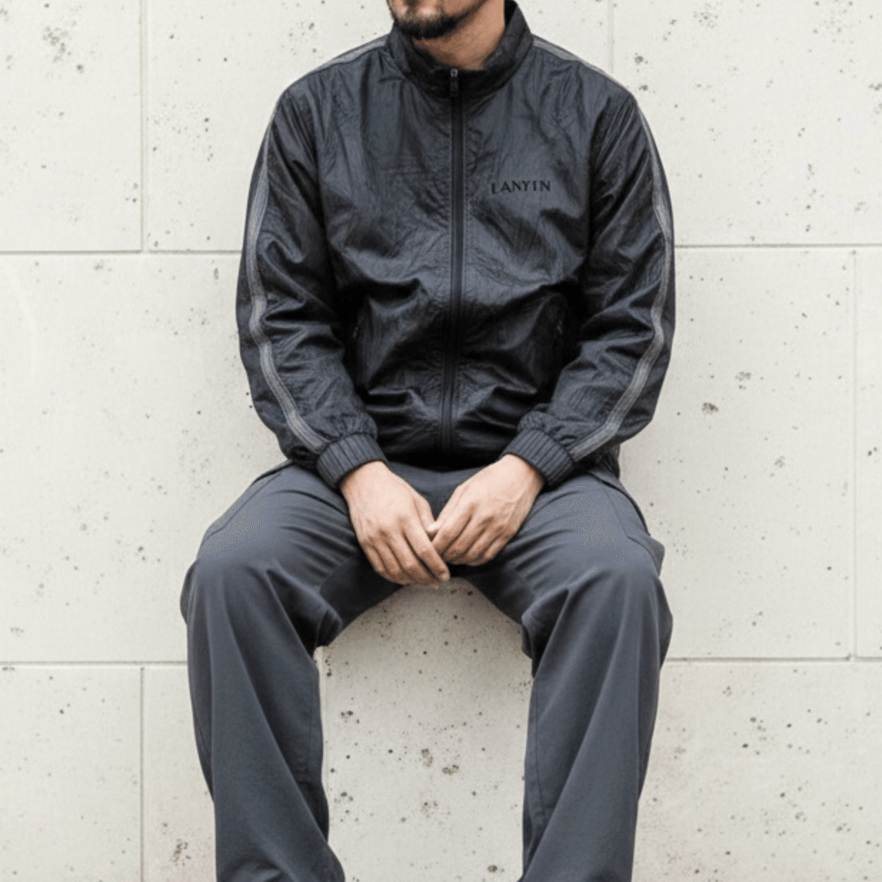 LANVIN ✖️ NYLON JACKET ｜Red Hurl