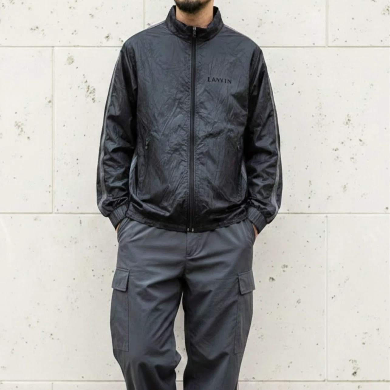 LANVIN スポーツ　ジャケット LANVIN ✖️ NYLON JACKET ｜Red Hurl