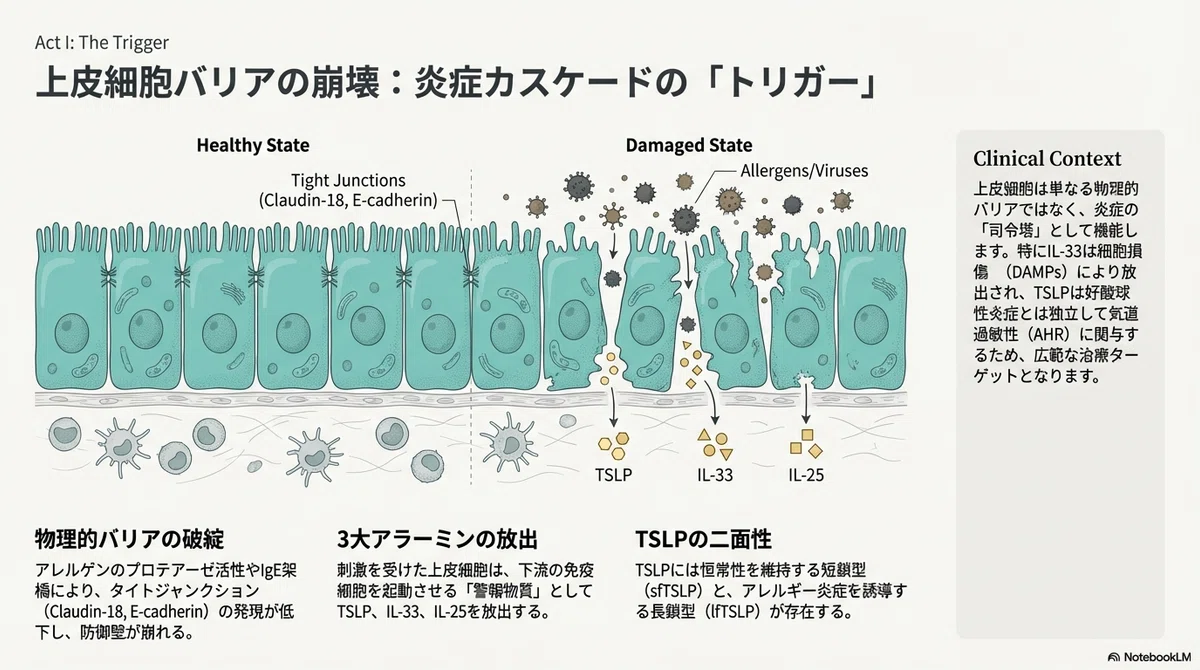喘息における2型炎症の主要な役割：免疫学的機序の観点から｜Makisey