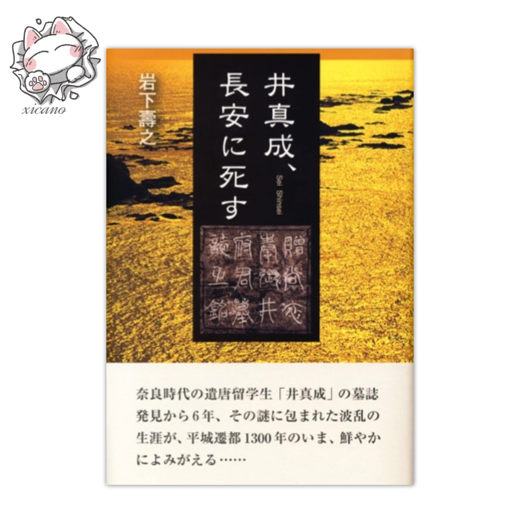 読書散歩｜井真成、長安に死す｜岩下壽之｜1270年後に発見された遣唐 