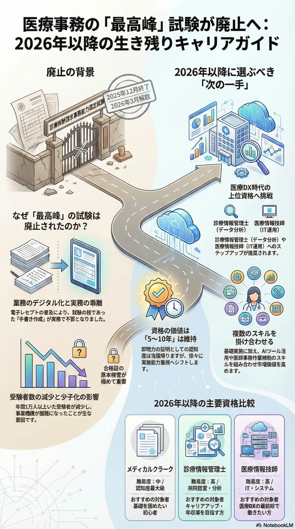 診療報酬請求事務能力認定試験廃止後の資格価値｜所持者の疑問を解決