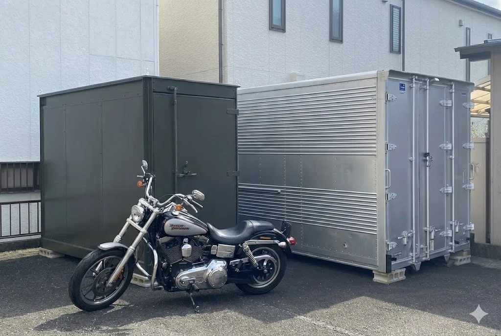 バイク乗り必見！中古コンテナで理想のガレージを格安で作る方法｜中古 