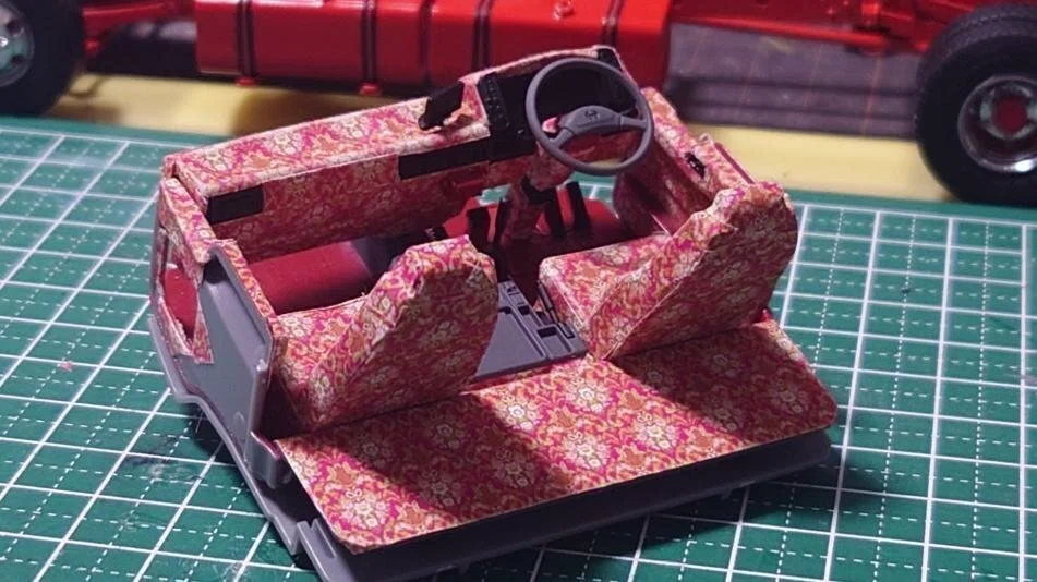 デコトラ】 フジミ 1/32 日野クルージングレンジャー冷凍車 製作②