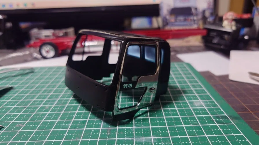 デコトラ】 フジミ 1/32 日野クルージングレンジャー冷凍車 製作③ デコトラ】 フジミ 1/32 日野クルージングレンジャー冷凍車 製作③