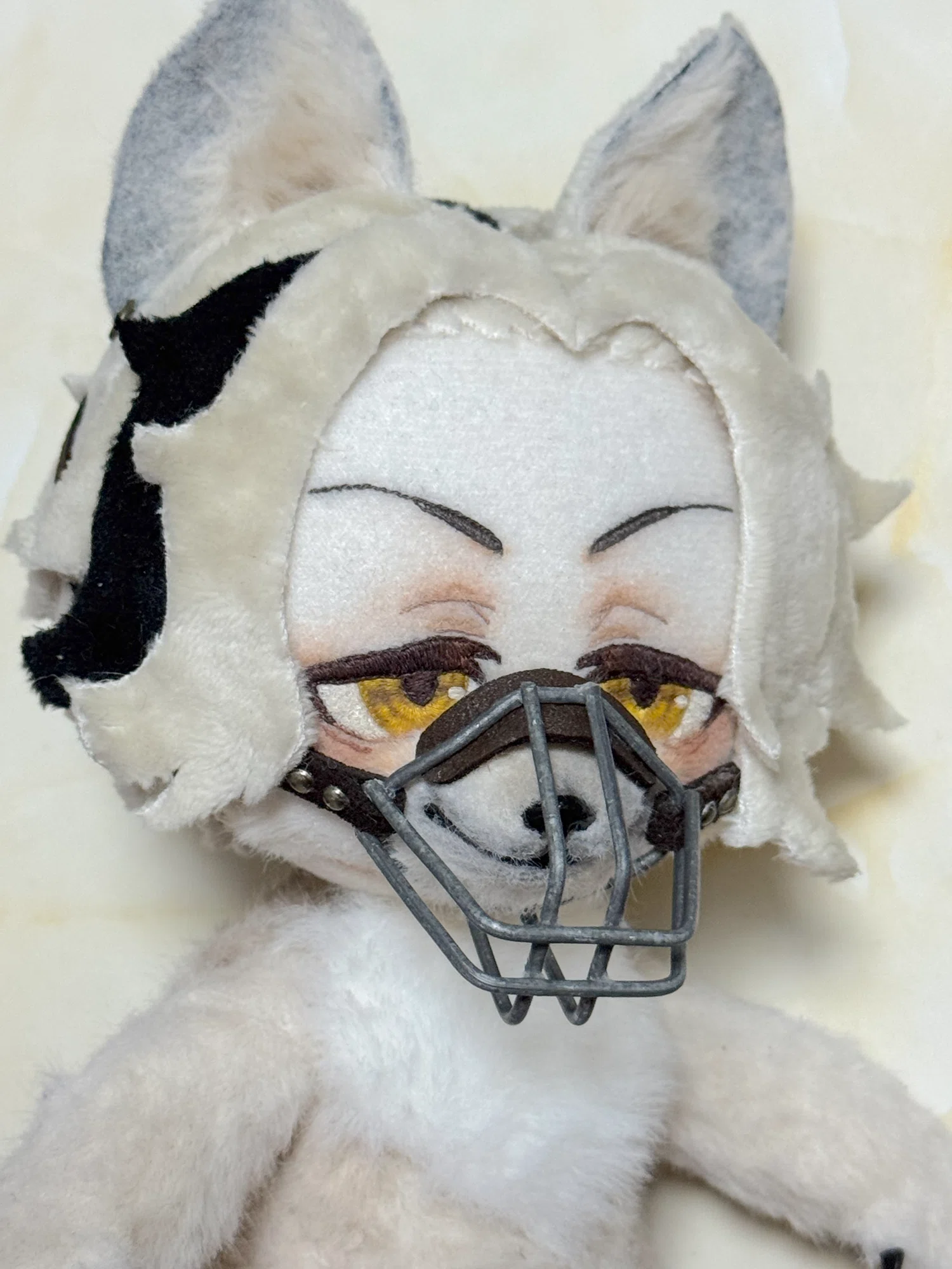 狼男のぬいぐるみの型紙と作り方|LINK 狼男のぬいぐるみの型紙と作り方|LINK
