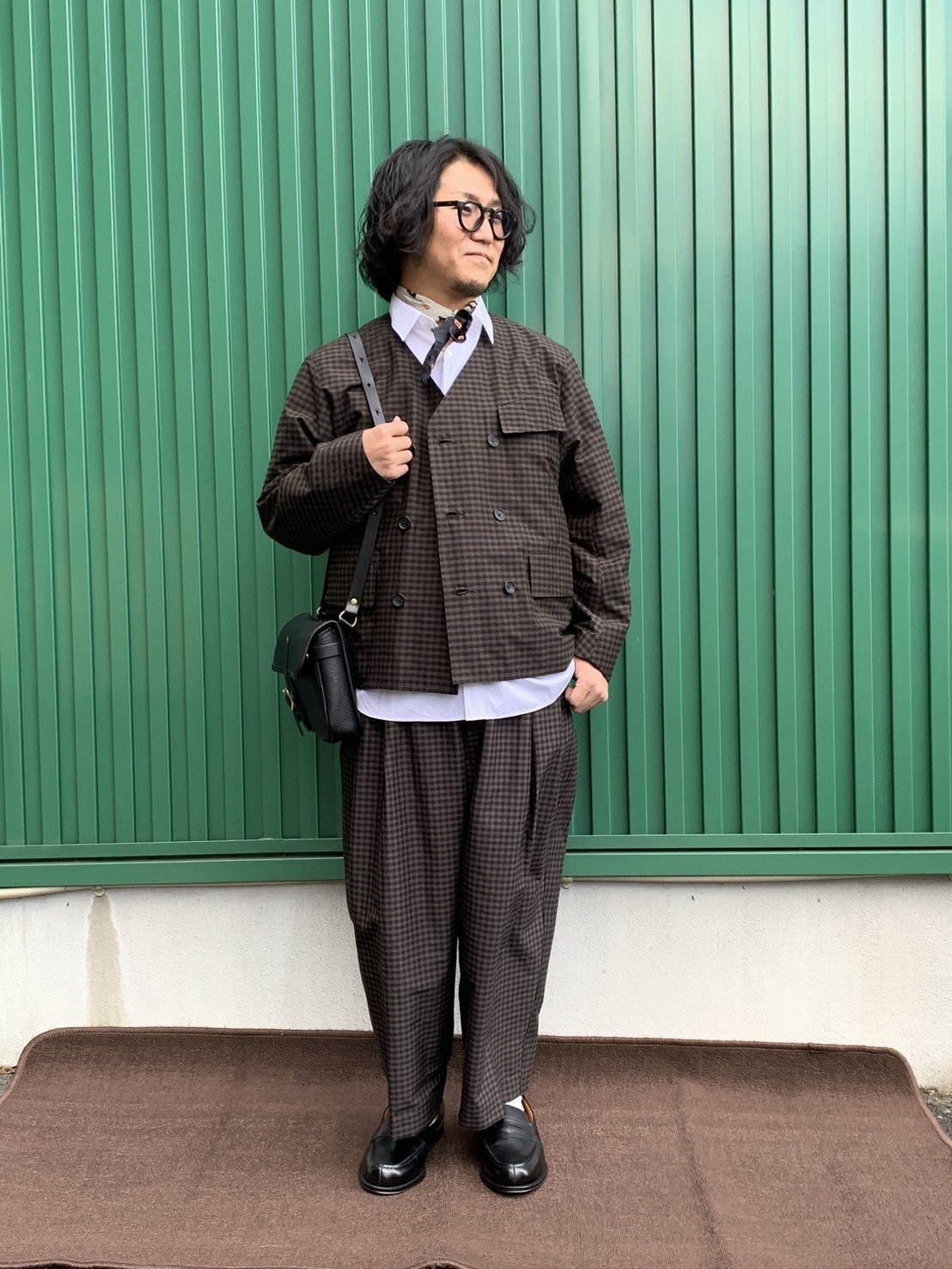 HAVERSACKコットンシルクノーカラージャケット＆パンツ｜SLOW JAM