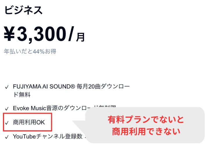 Amadeus Codeは有料プランでないと商用利用できない