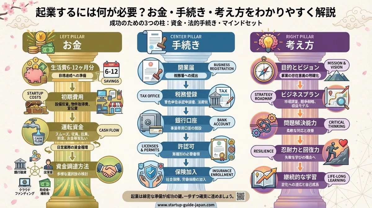 起業するには何が必要?お金・手続き・考え方をわかりやすく解説|岩本浩一@採用に強い社労士🌈社会保険労務士法人あいパートナーズ💓フォロバ100 ...