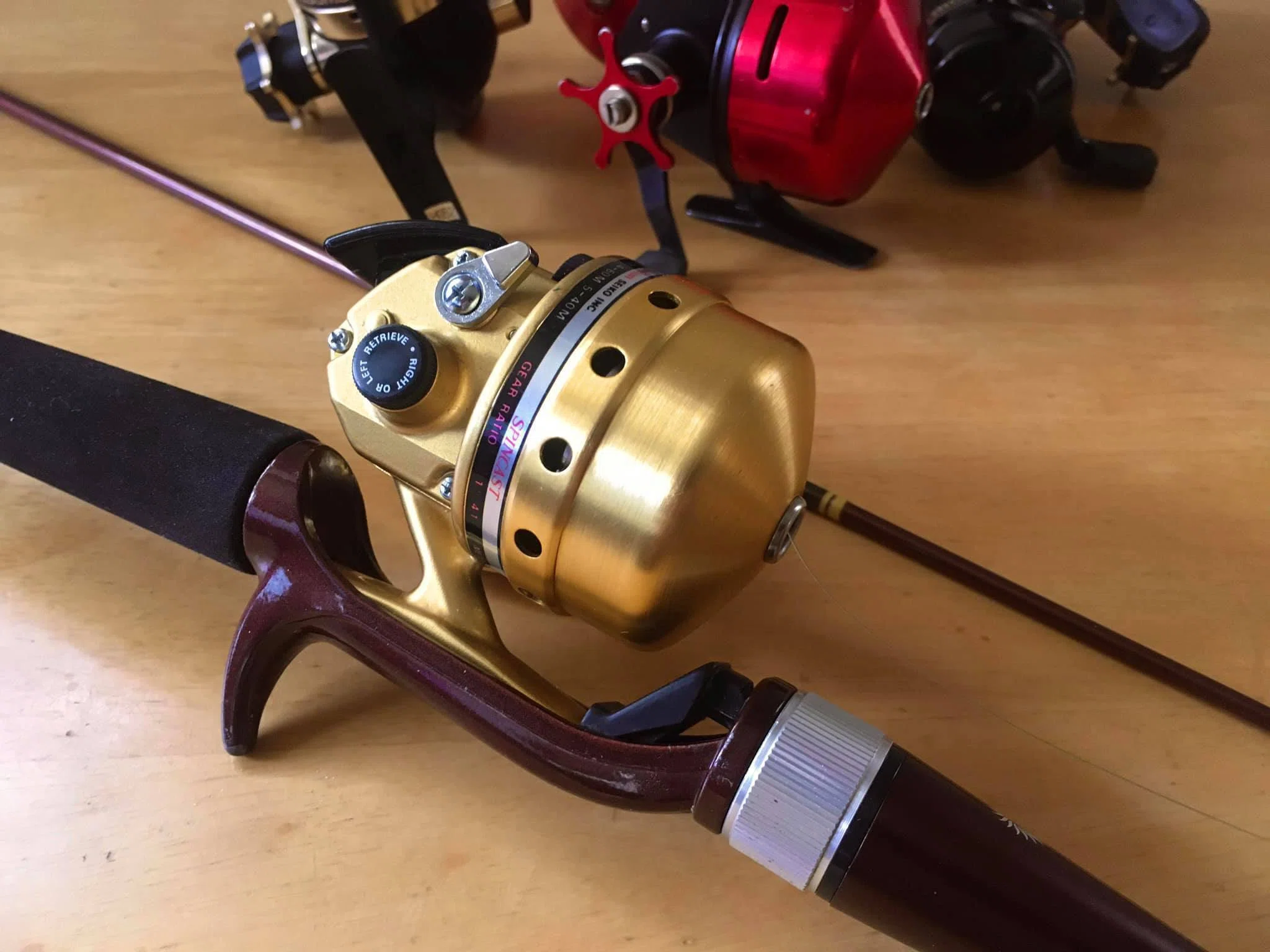 🎣オールドフィッシングタックル048 輪っかつき ~ Daiwa Spincast 30DX