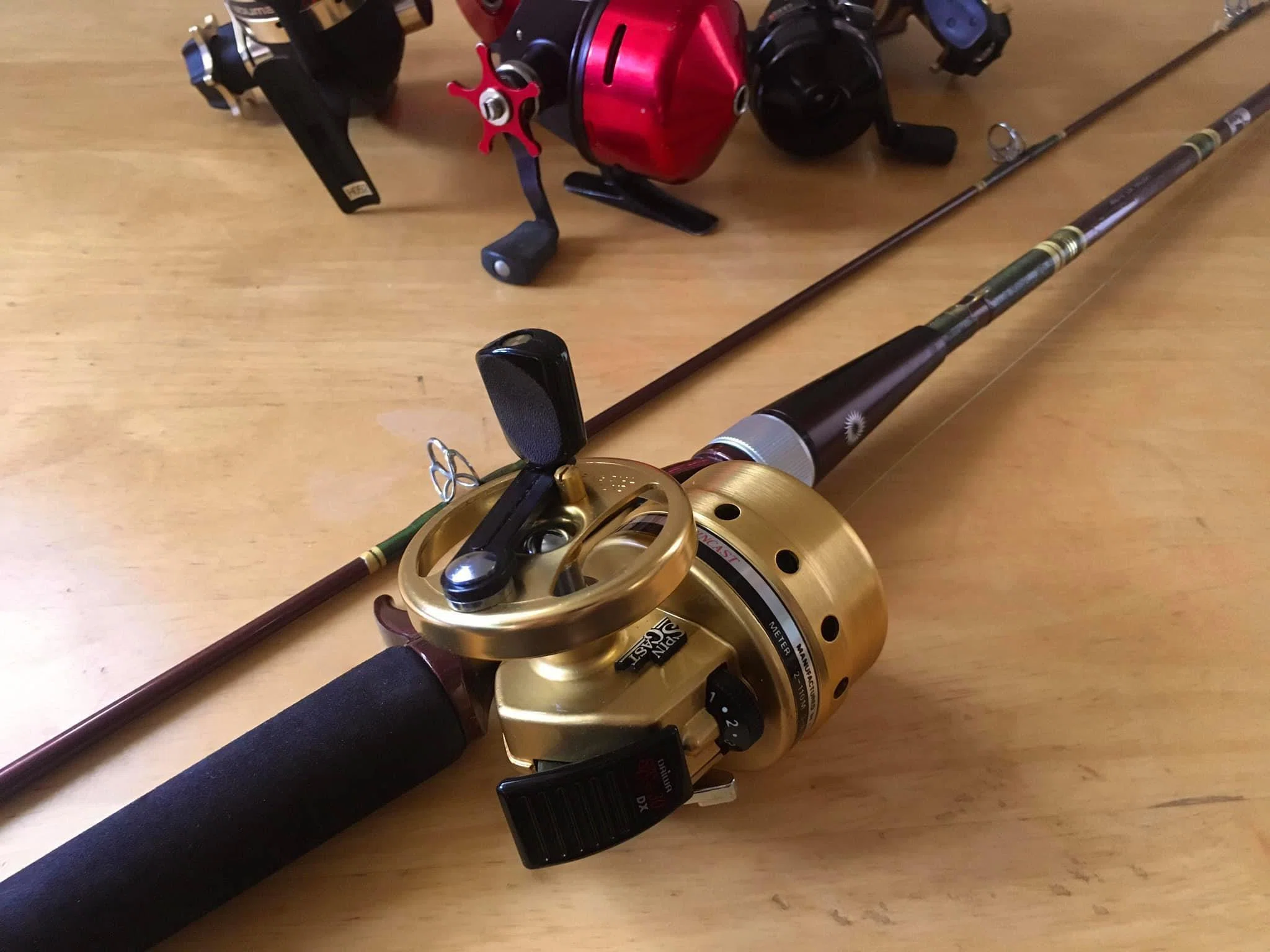 🎣オールドフィッシングタックル048 輪っかつき ~ Daiwa Spincast 30DX