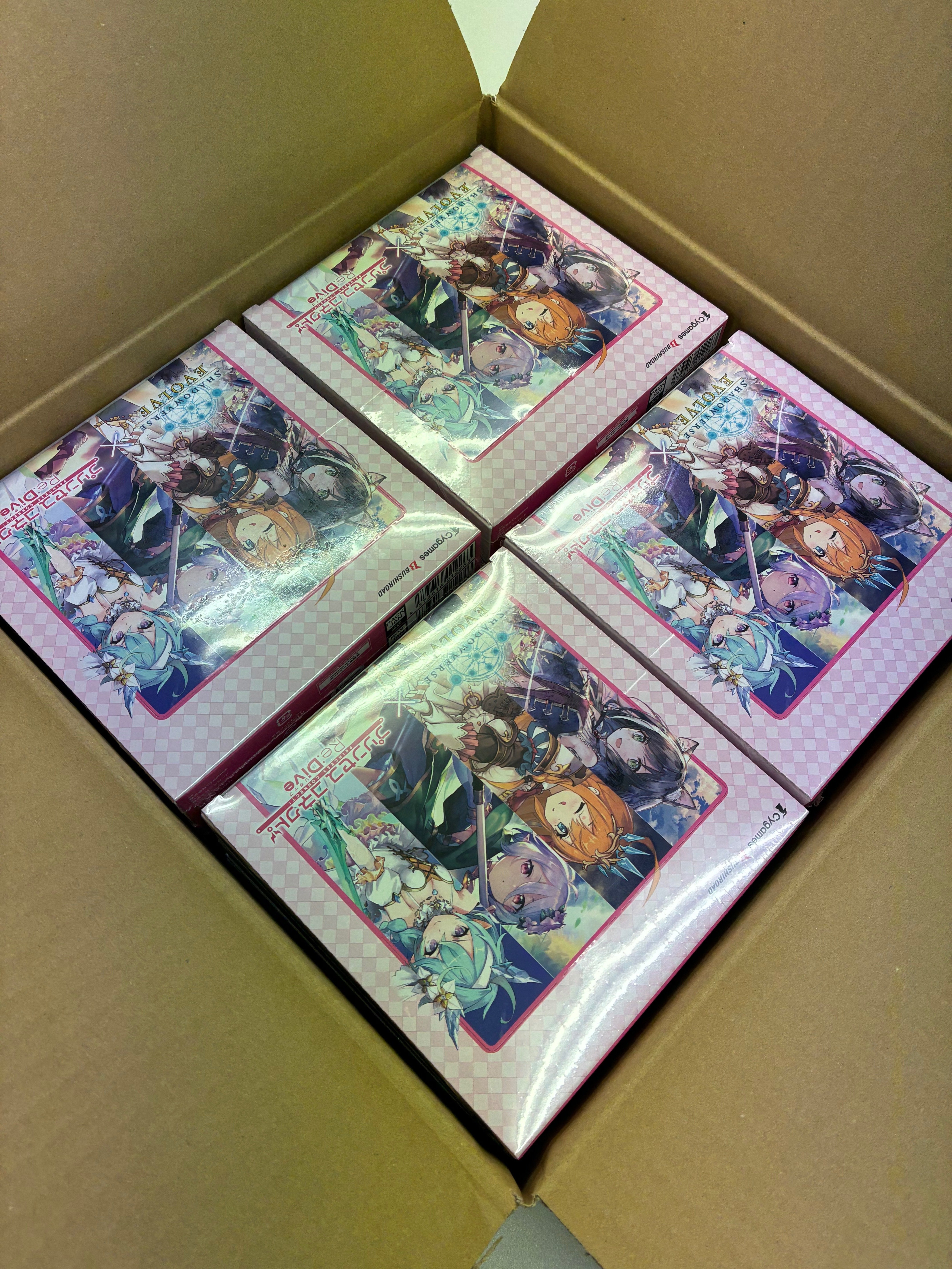 エボルヴ】プリコネのカートン開けた｜いろいろ君