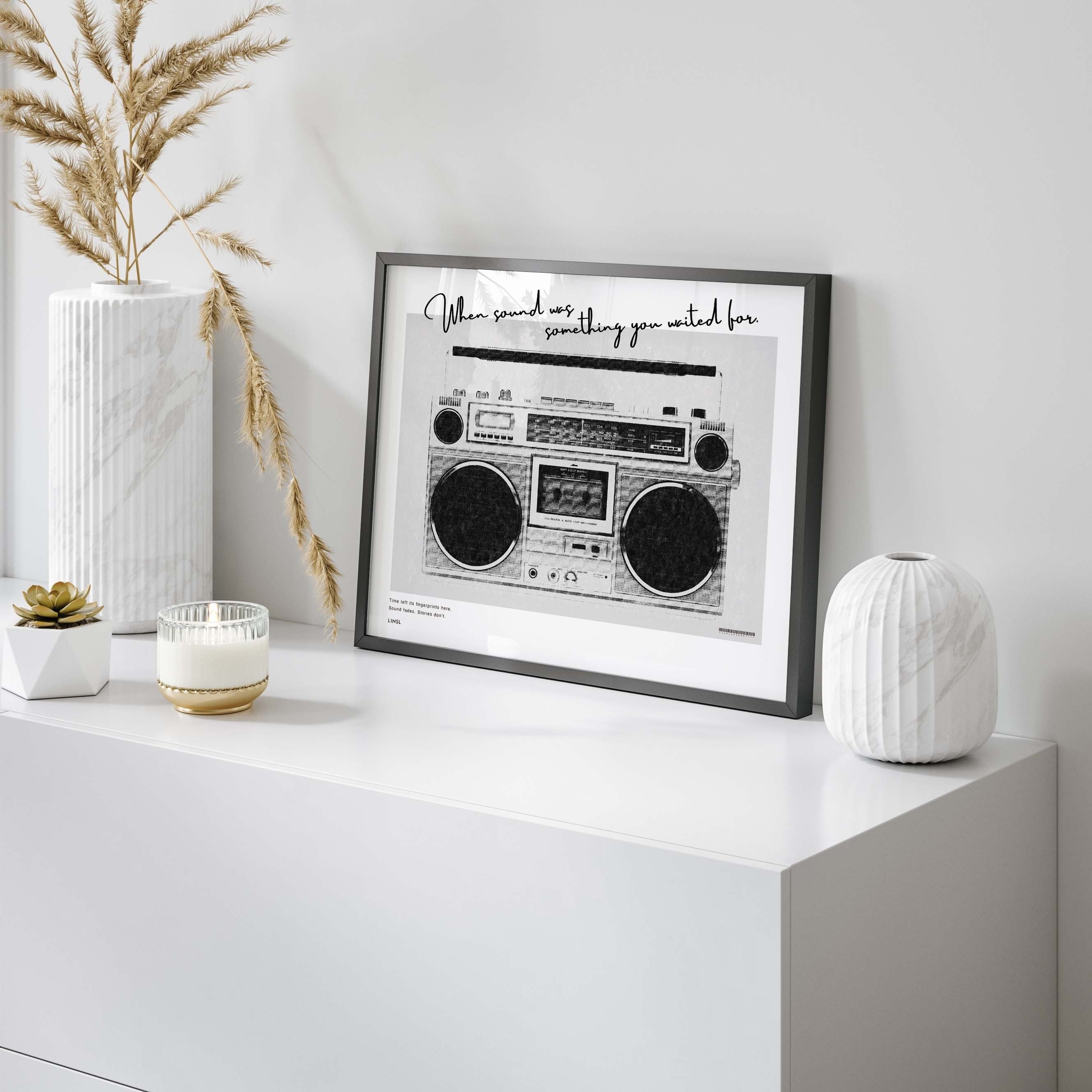 音が、記憶だった頃の話。：新作アートの紹介 A0319｜#アートのある