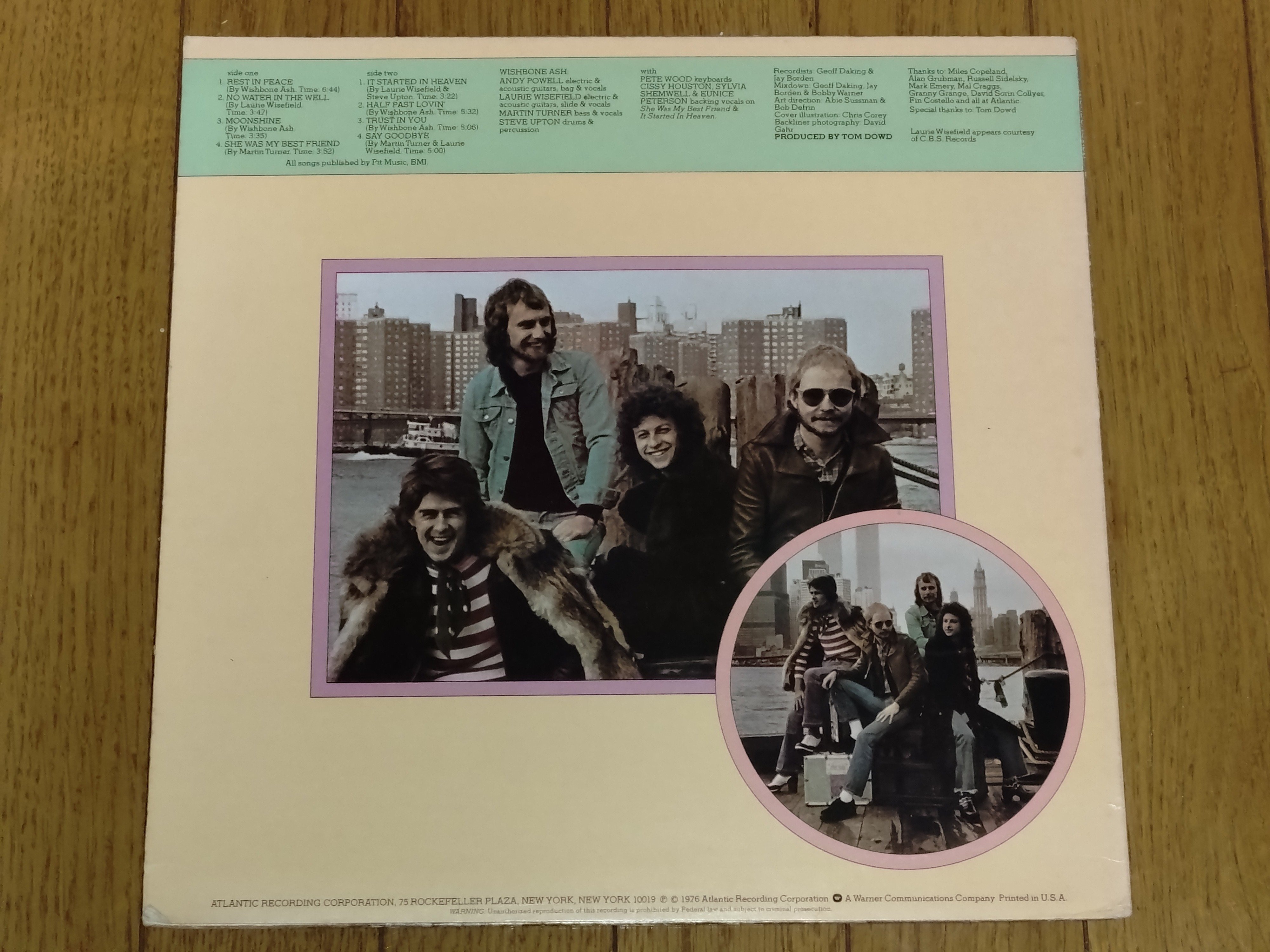 Locked In】(1976) Wishbone Ash 米国進出を賭けたサザン・ロックに