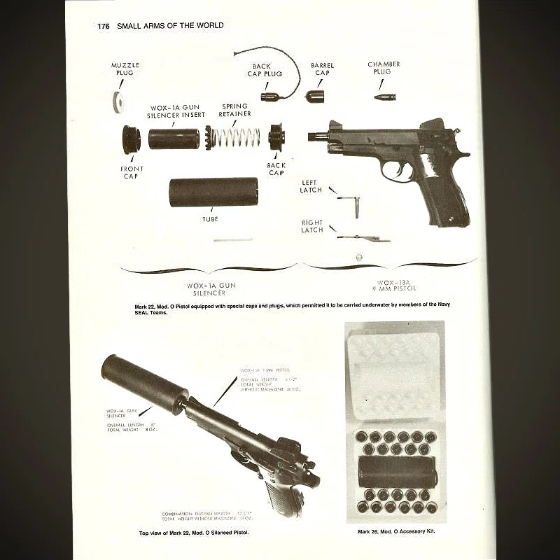 名銃の深掘り】SEALsが愛した静寂の守護者「Mk.22 Mod 0 Hush Puppy