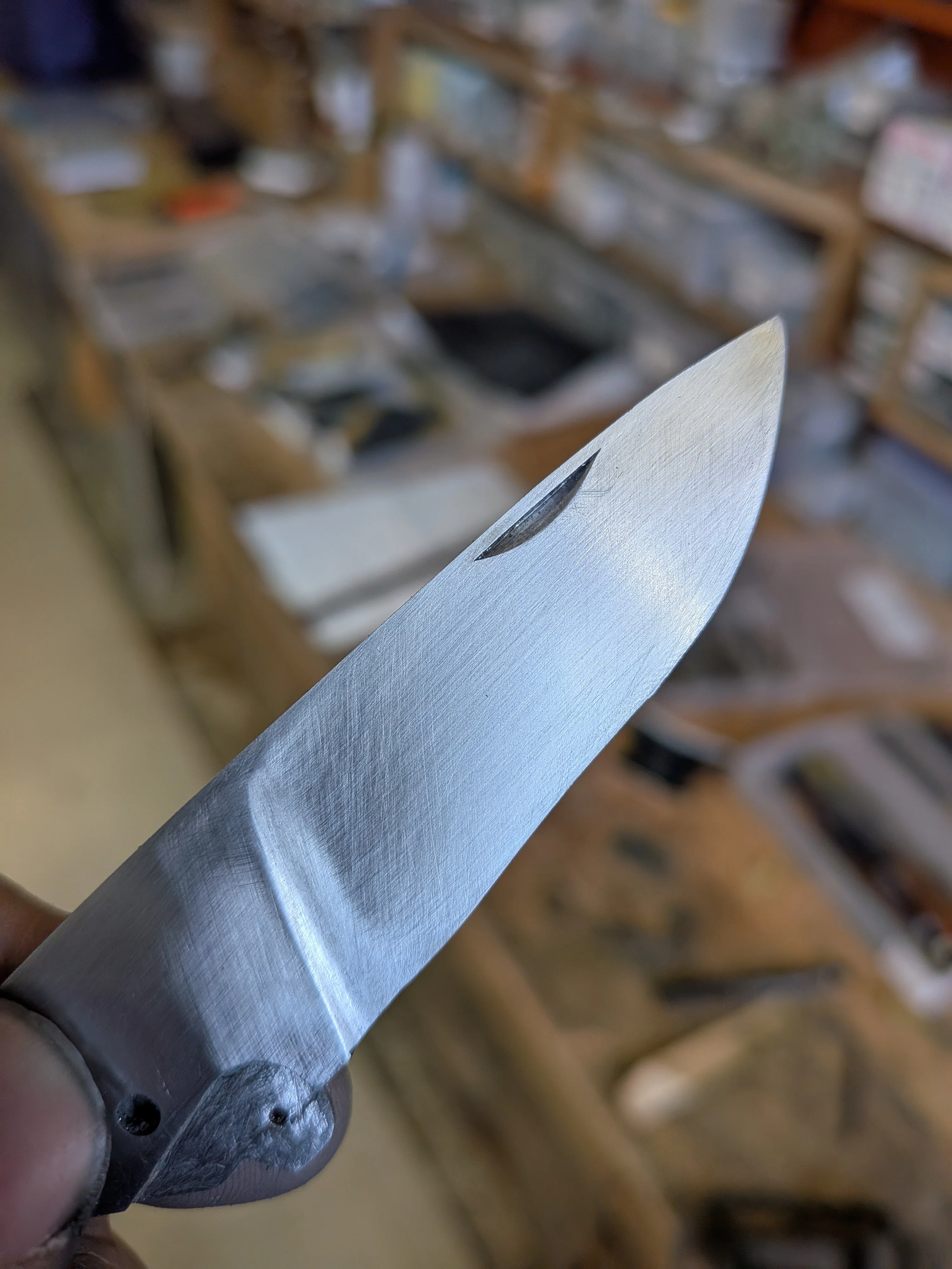 15本目ハンドスケルペルシェル2本目！②ネイルマーク入れるぞ｜YAKU KNIVES