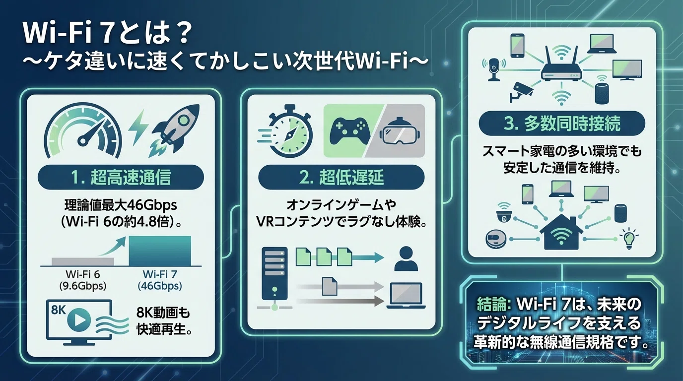 Wi-Fi 7とはなに？6や6Eとの違いも解説！｜マクリン(新井涼太