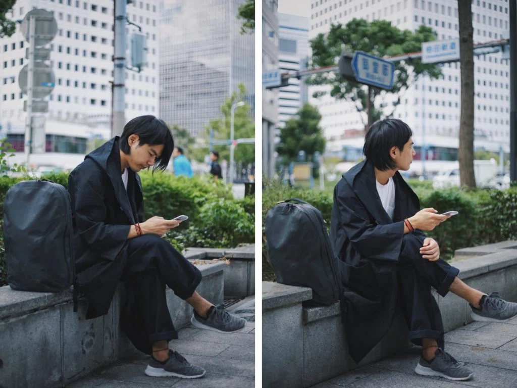 都心の雨には“着る傘”を。TEATORA「Wallet Coat Cargo UMBRELLA