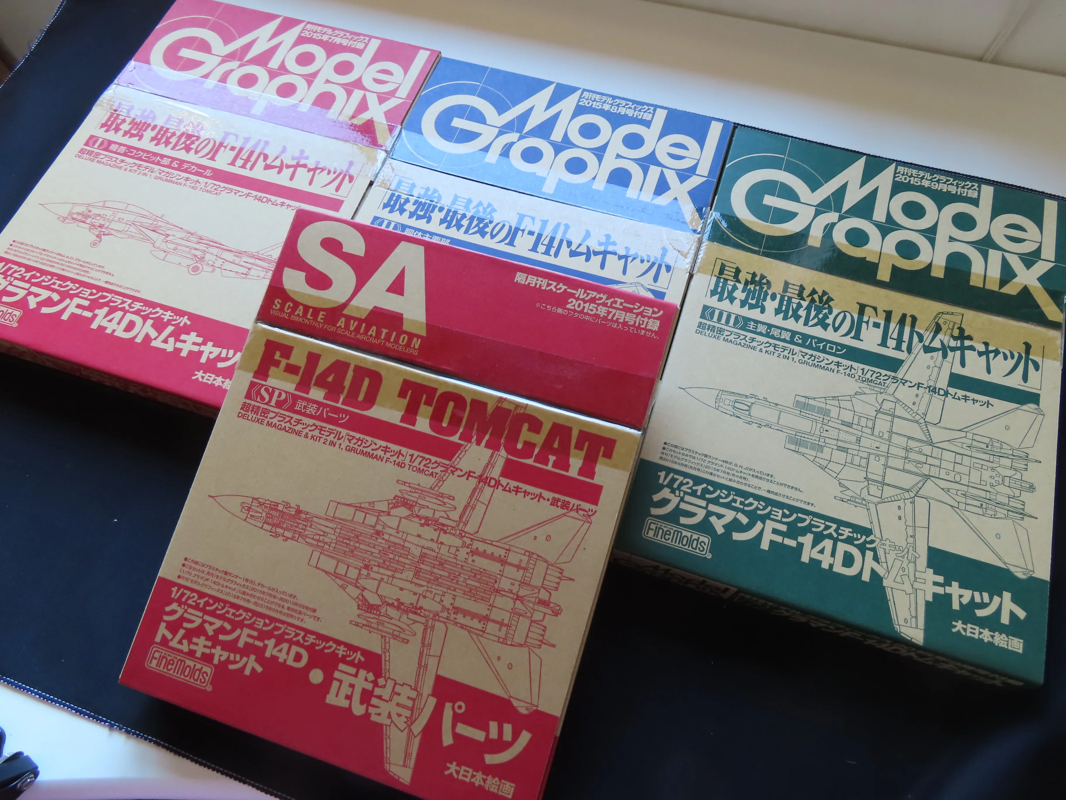 FineMolds】F-14D TOMCAT（ModelGraphix）｜積みプラ大好きオヤジ