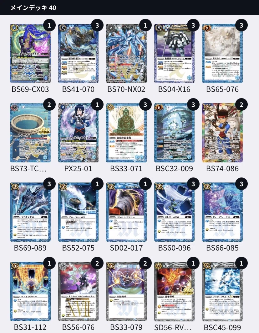 バトスピリーグ2025Season4事前観戦記事｜komainu/TierOne