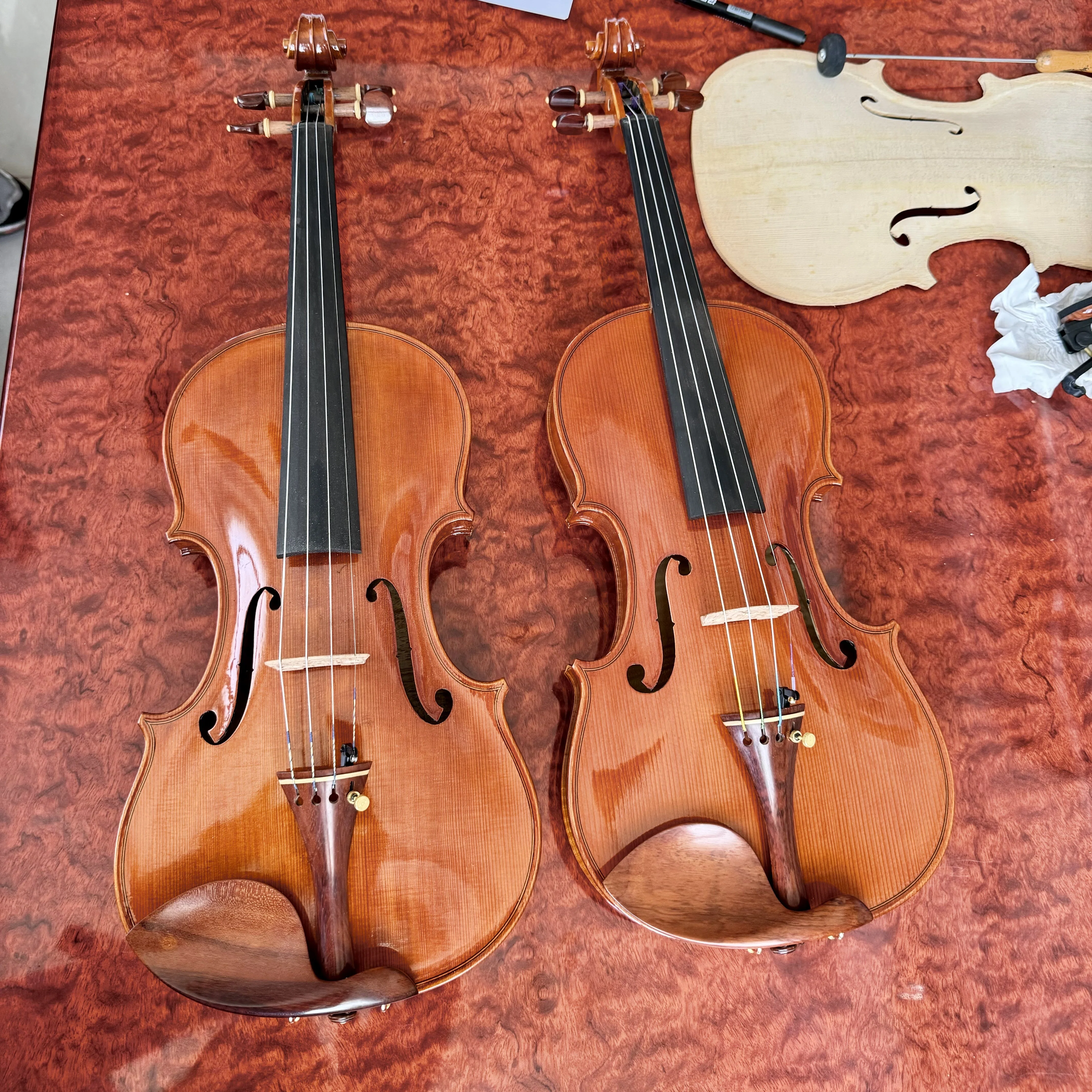 ストラディバリウスの音色に魅せられて その4 ついにバイオリン製作を