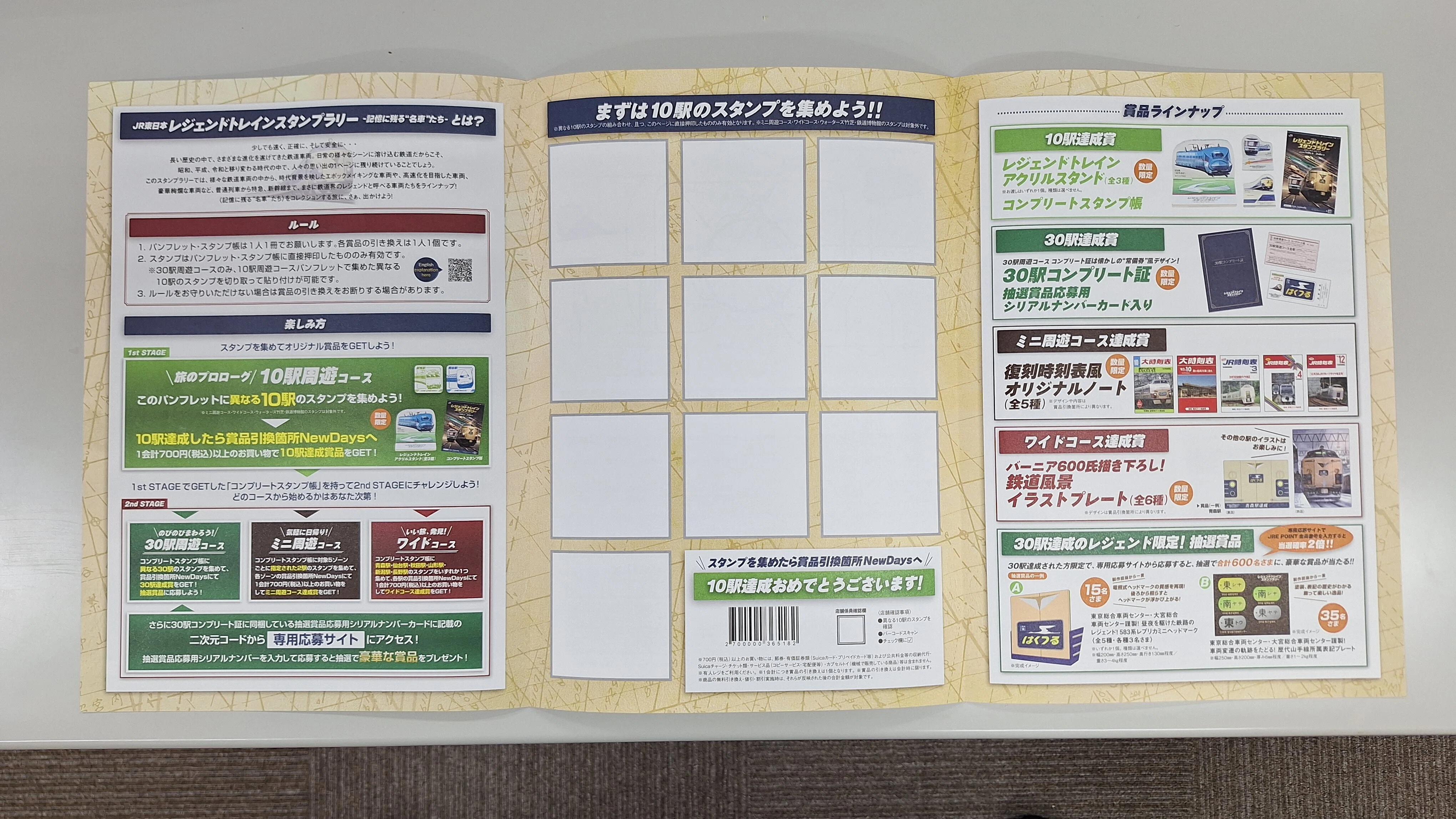 1月の活動〔レジェンドトレインスタンプラリー30駅周遊コース+α〕｜熊猫