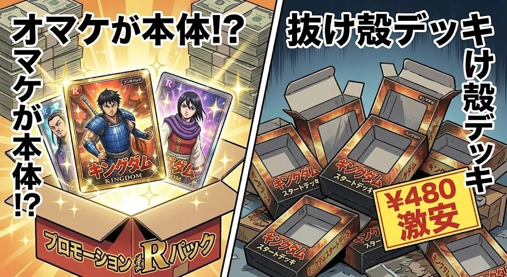遊ぶだけならくっそ安い！ユニアリキングダムデッキ ～バラシ売りの