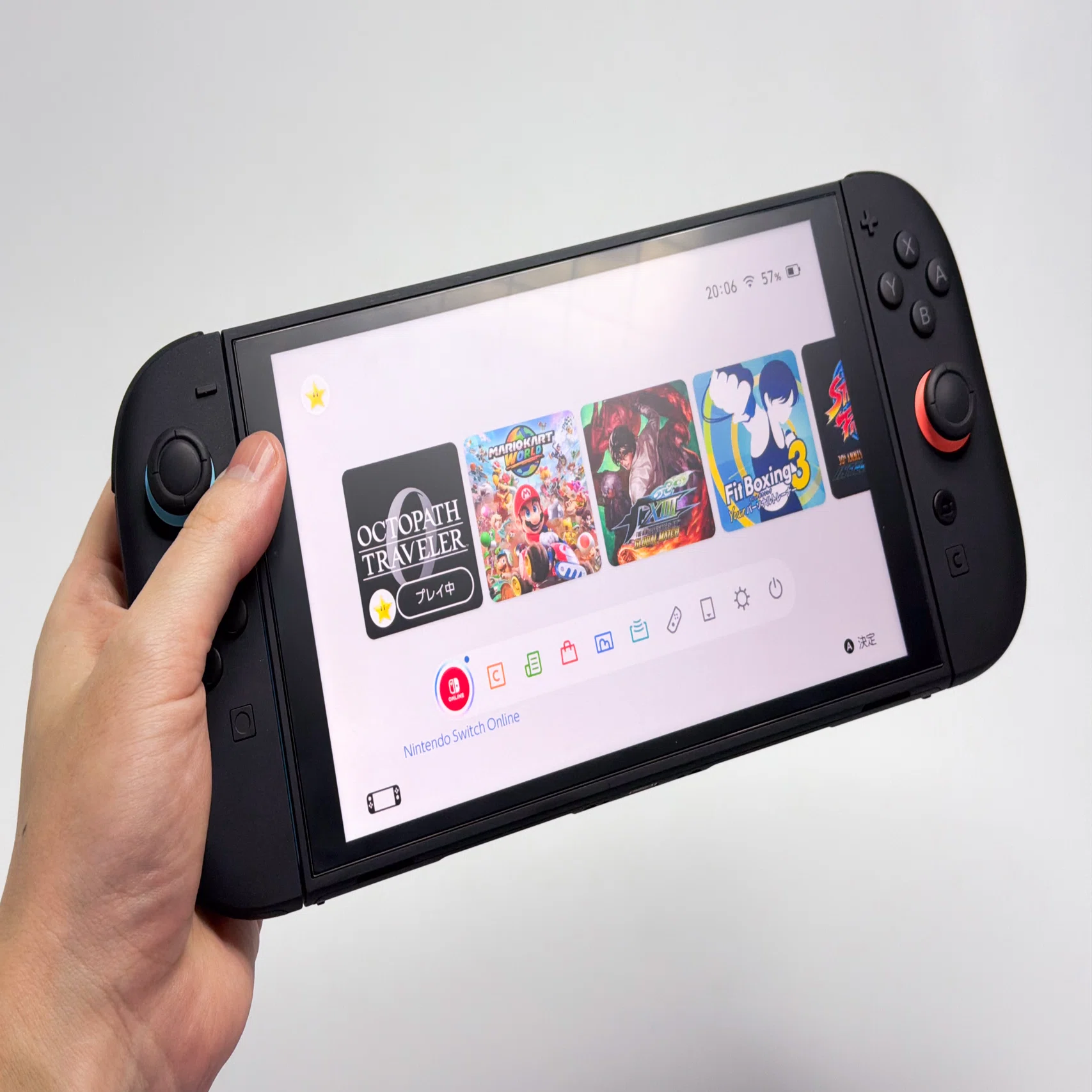 Switch2の携帯モードで腕が疲れる問題、グリップ付きケースで解決した