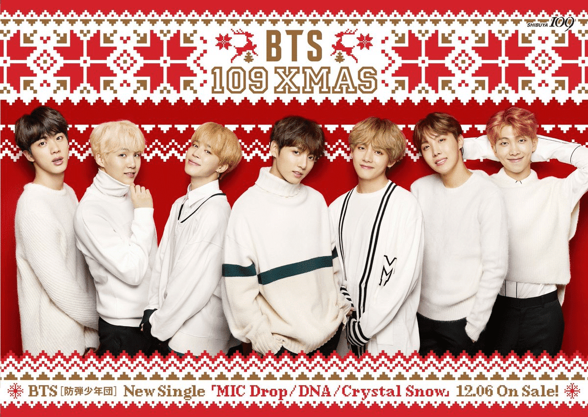 BTS2017[SHIBUYA109 クリスマスキャンペーンイメージモデル