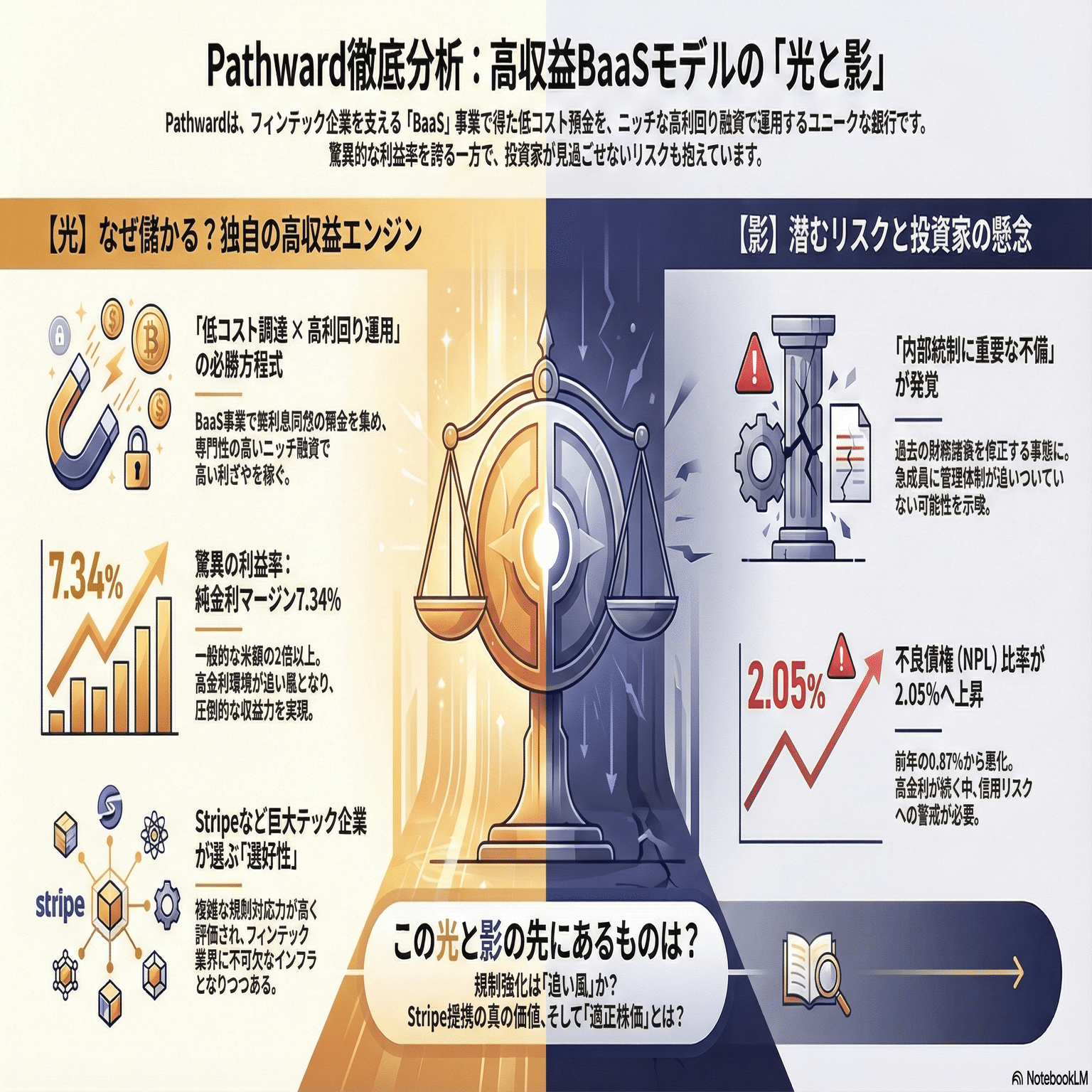 米国株BaaSの隠れ本命Pathward (CASH) 徹底分析｜EPS+9%成長＆Stripe提携の裏で燻る「内部統制リスク」の正体とは？｜HR7