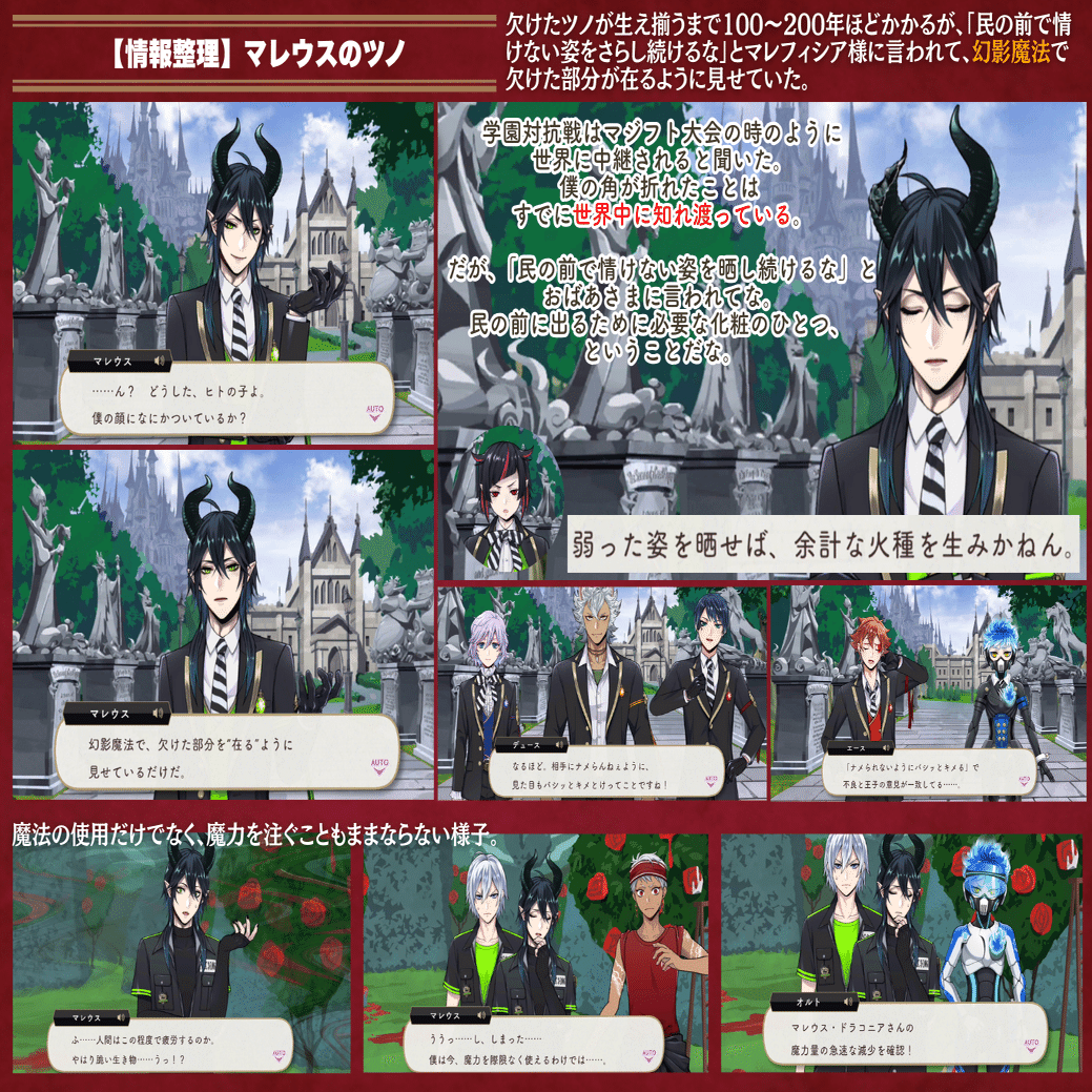 8章chapter1情報整理メモ【ツイステ】｜とろちゃんねる