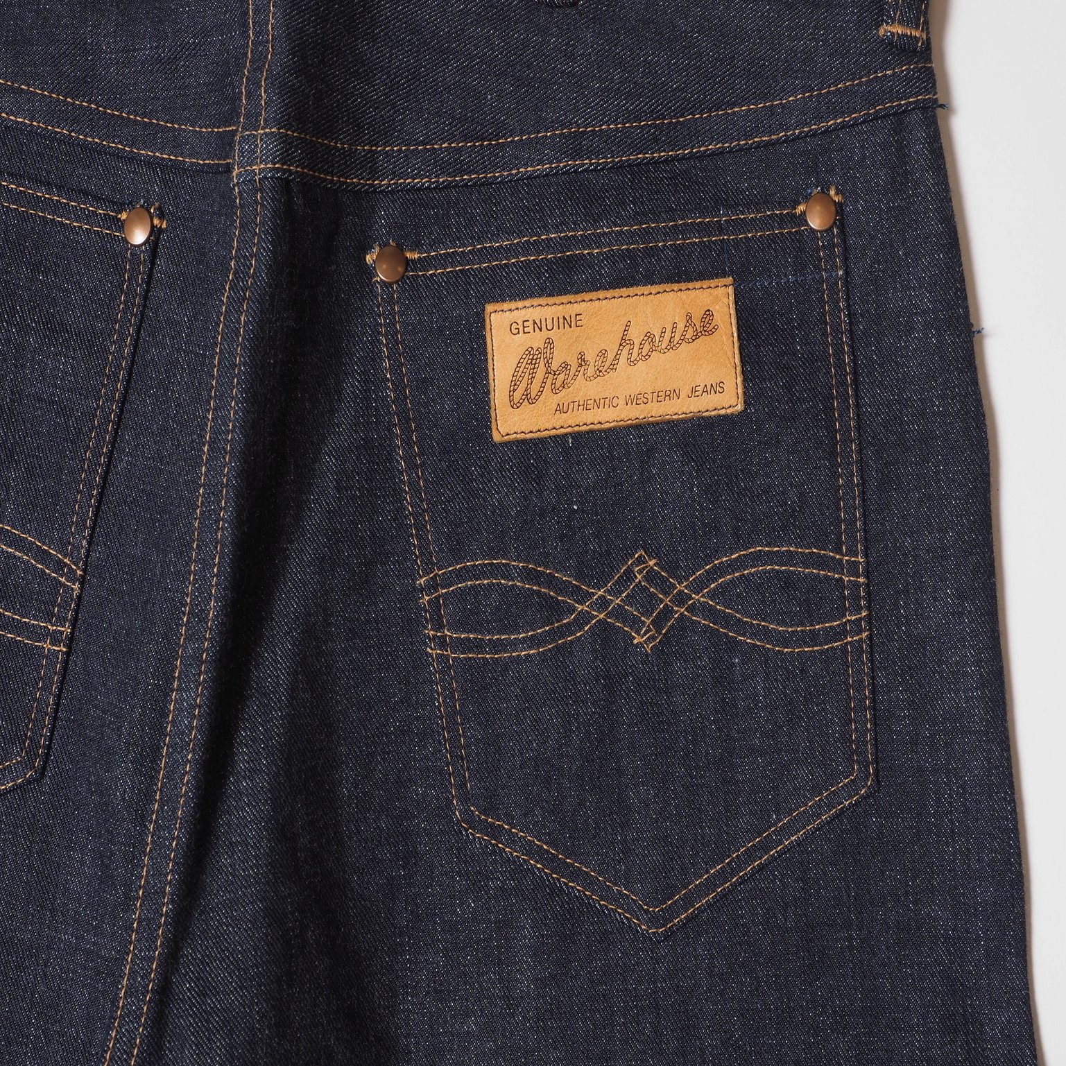 1947の左綾バナーデニム｜WAREHOUSE Fujki