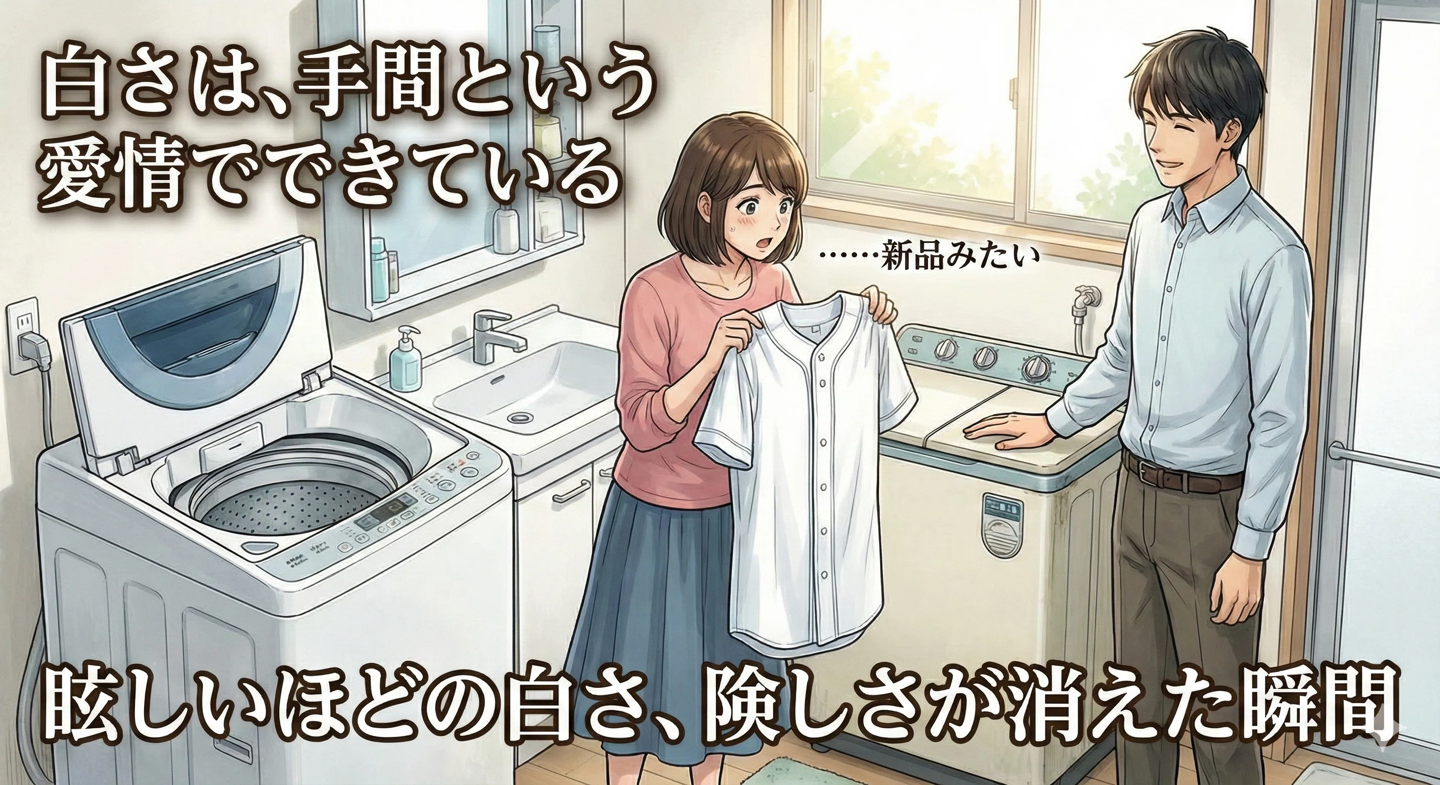 洗濯槽に消えた証拠：二層式洗濯機という名の名探偵｜ファミリー 