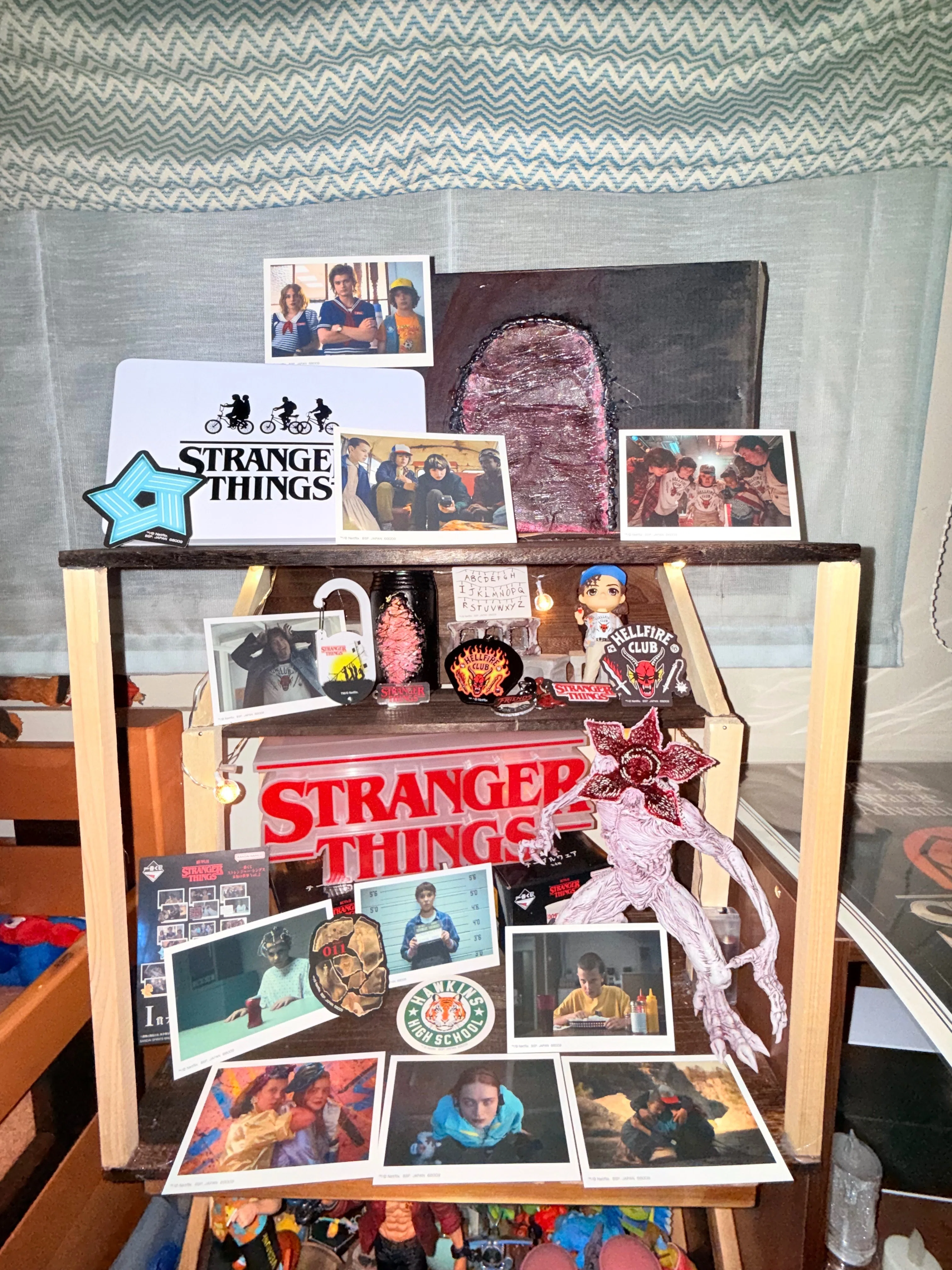 Stranger Things 一番くじが届いたので、早速ディスプレイしてみた