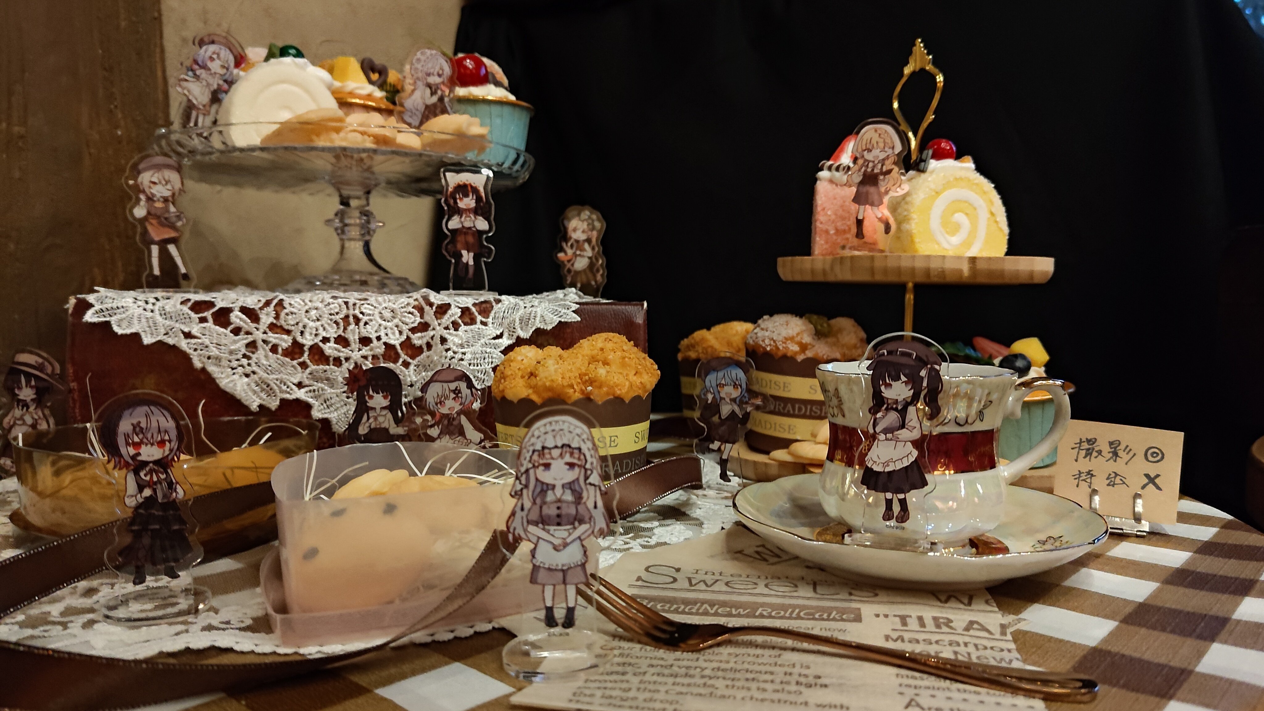 魔法少女ノ魔女裁判】まのさば江ノ島コラボカフェレポ｜こけ