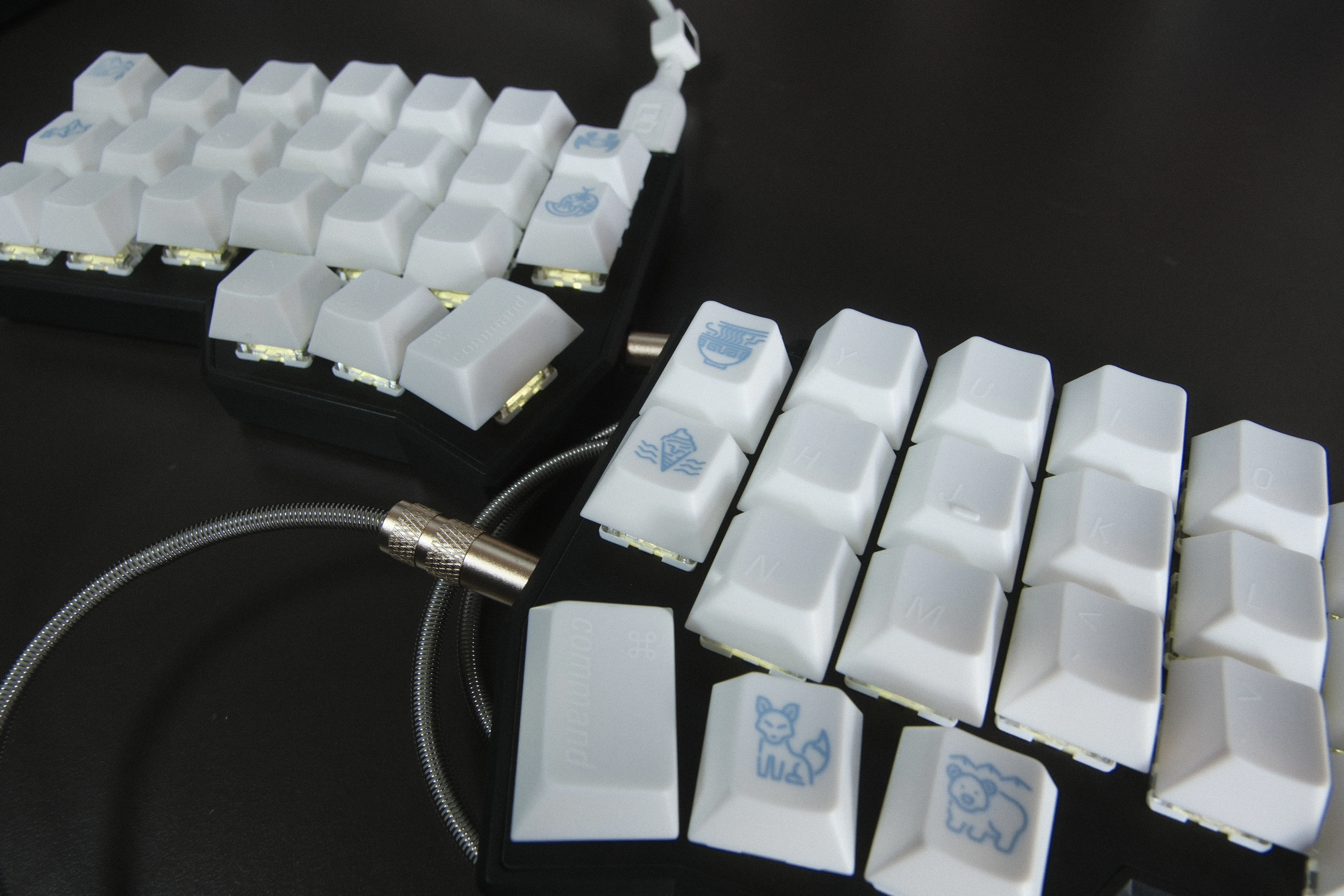 先日購入した分割式キーボードを組み立ててみた【モーセもびっくり】｜Sato