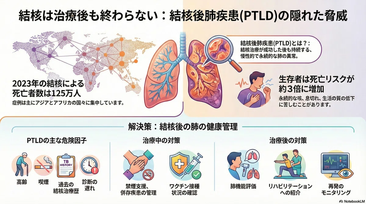 結核後肺疾患 (PTLD)とリハビリテーション|Makisey