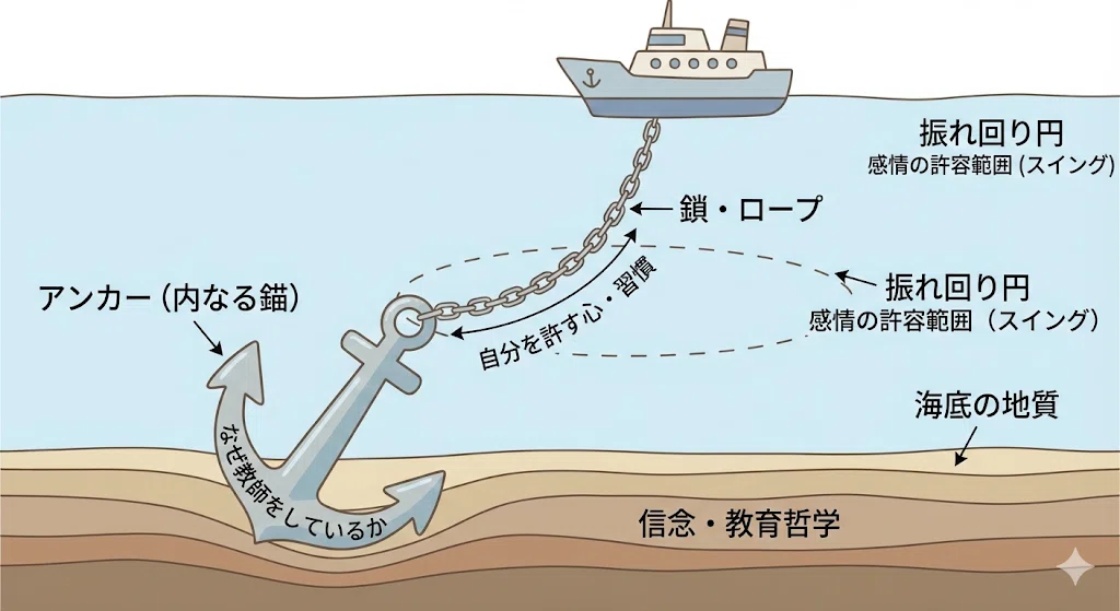 教師のための「アンカー（内なる錨）」実践ガイド——2040年の教育を 