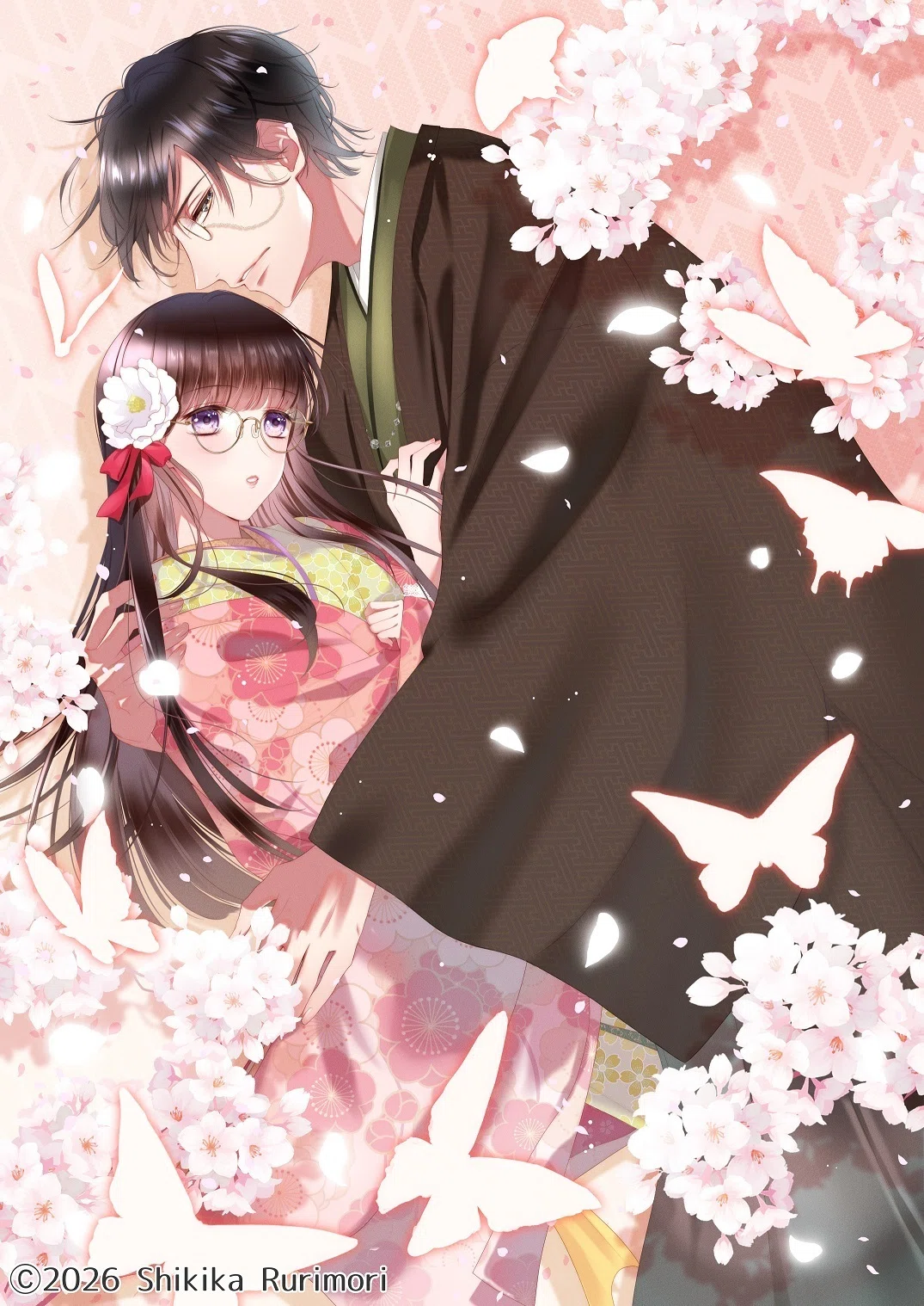 イラスト】小説表紙風｜瑠璃森しき花
